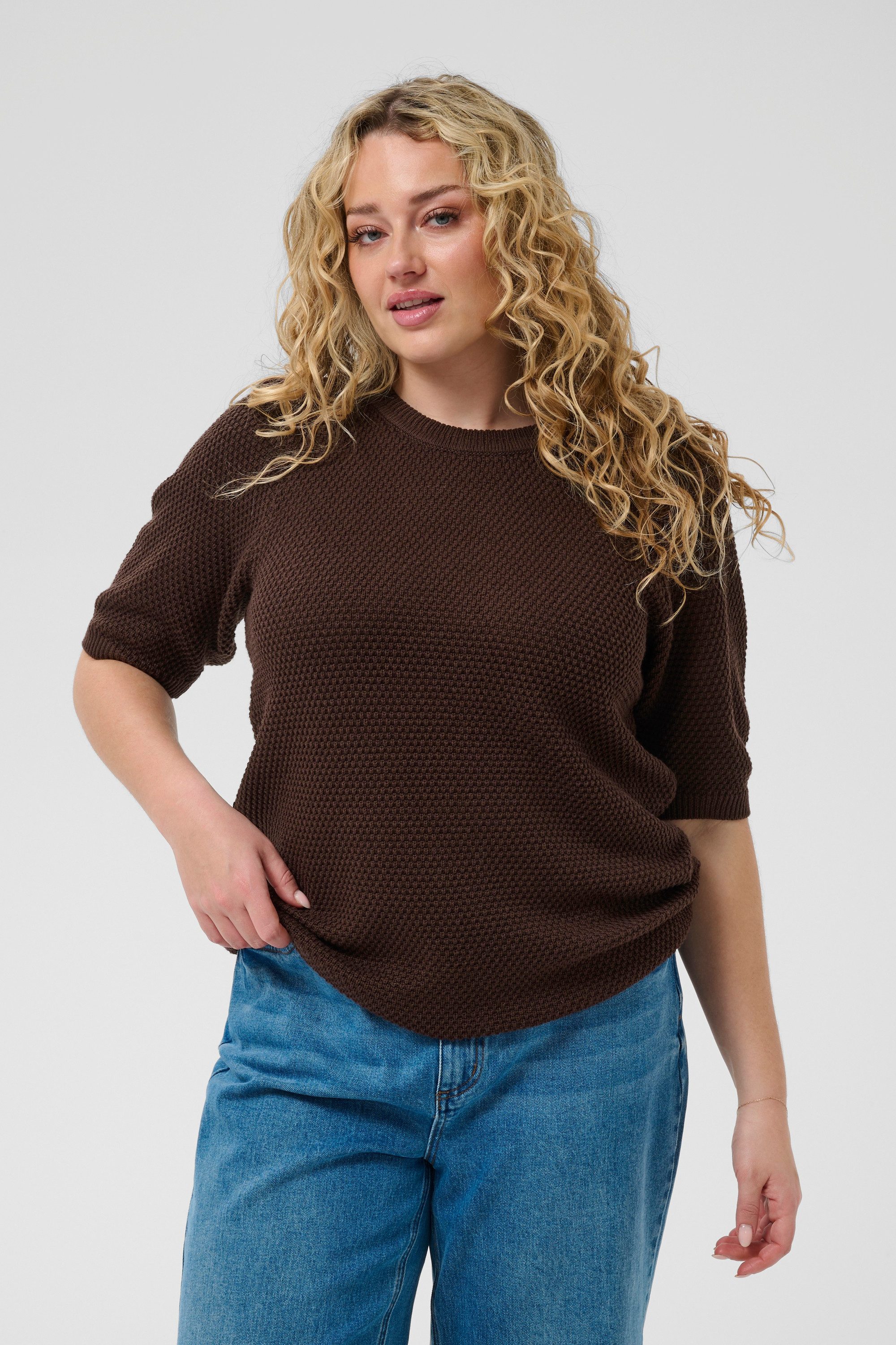 KAFFE Curve Strickpullover Strickpullover KCviviana Große Größen