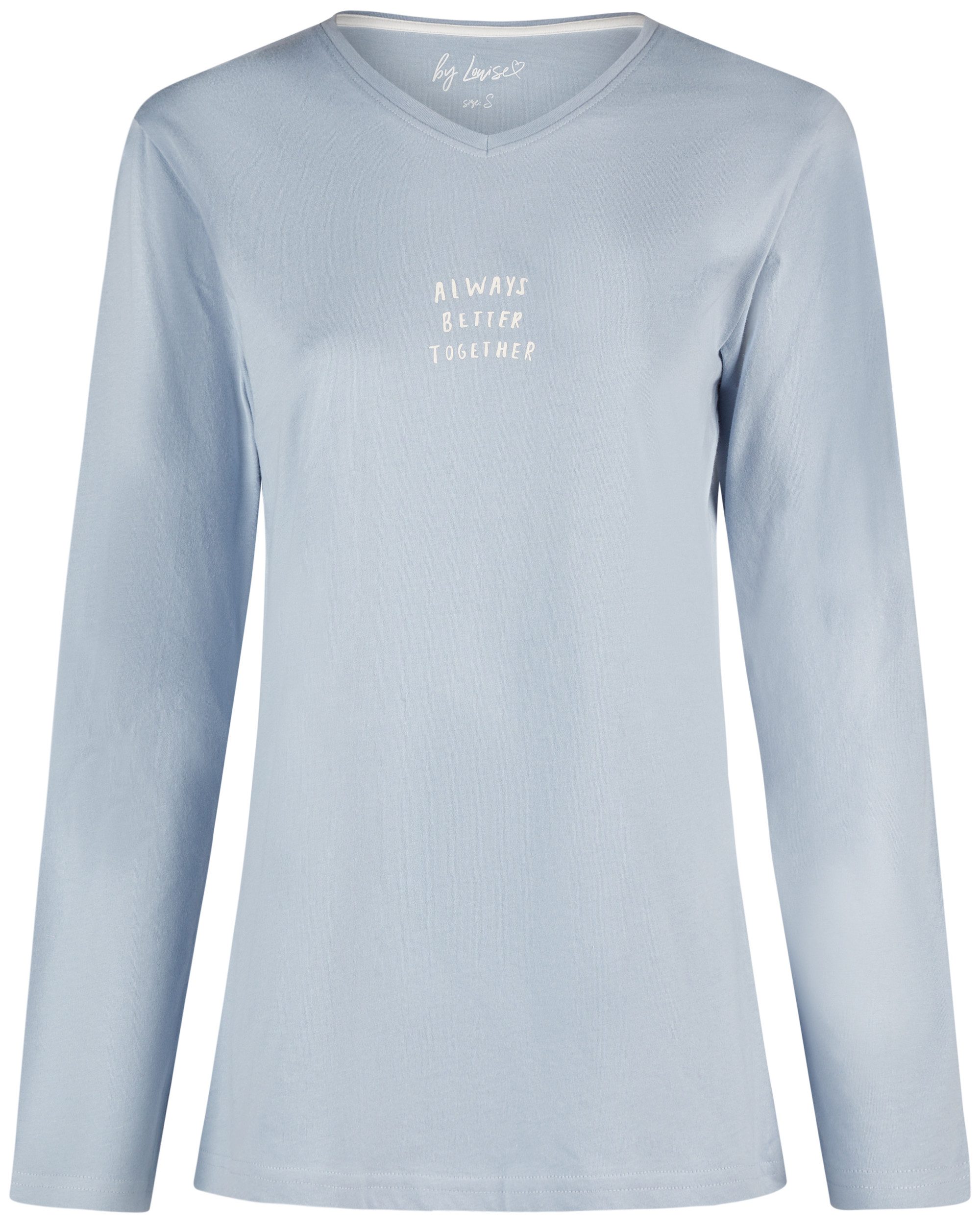 By Louise Schlafanzug Sweet Dreams (Set, 2 tlg., 2-teilig) Damen Pyjama lan günstig online kaufen