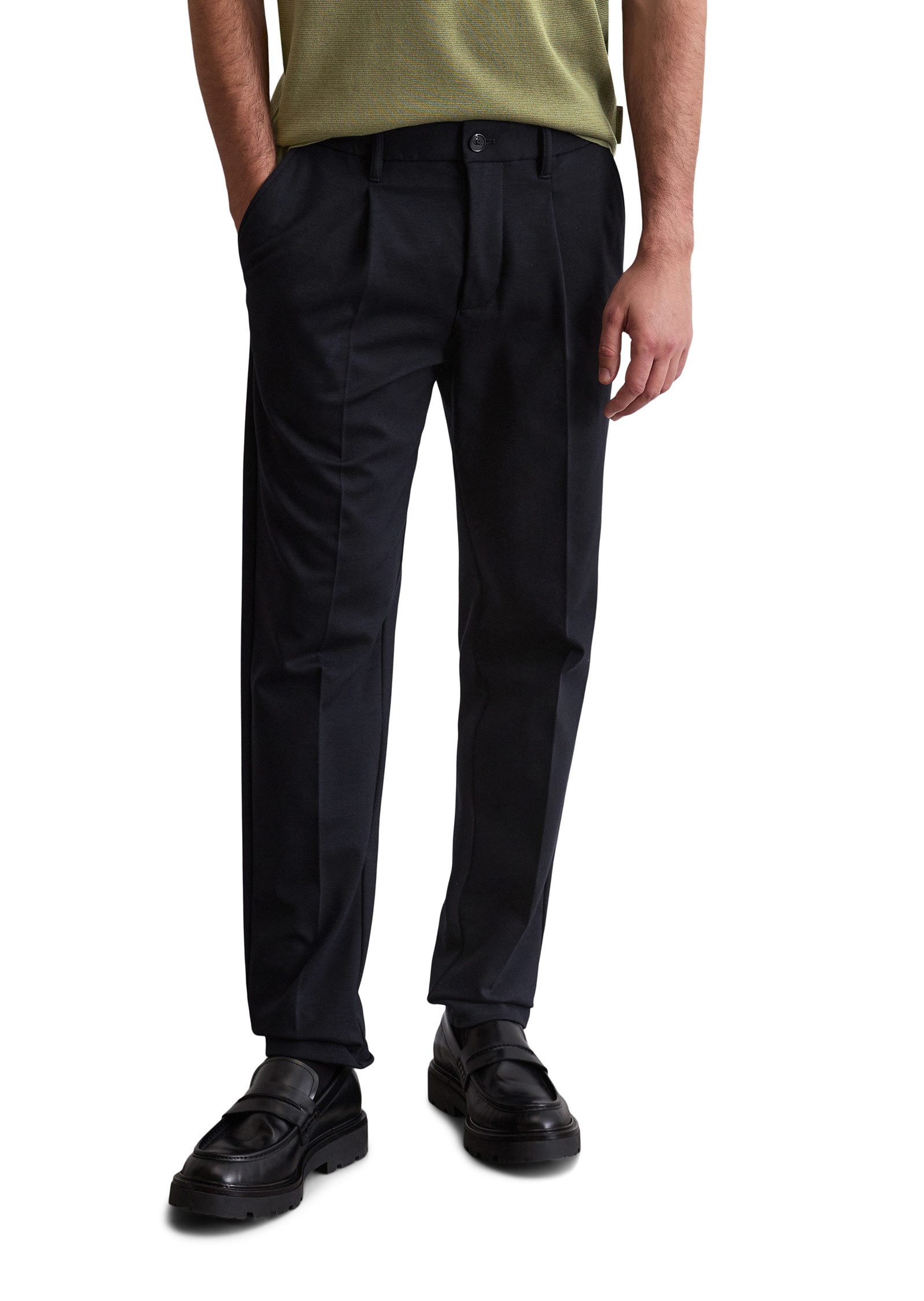 Marc O'Polo Chinohose aus Interlock-Viskose-Mix günstig online kaufen
