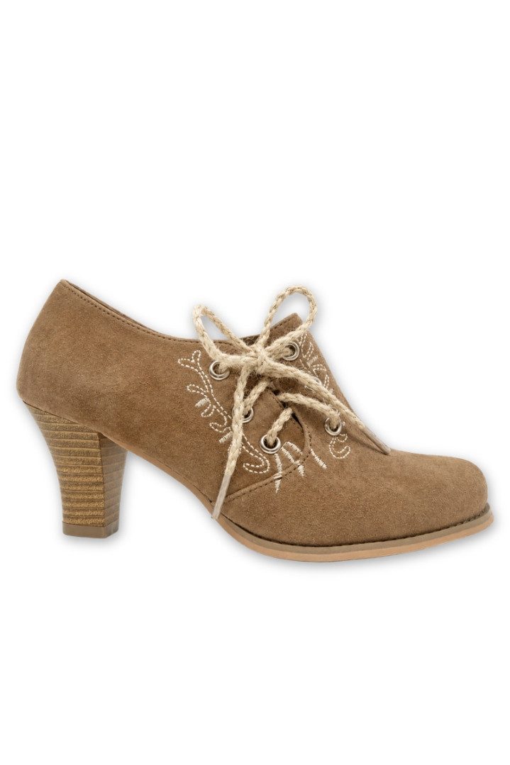 Hirschkogel Trachtenpumps - EMMA - cappuccino Pumps