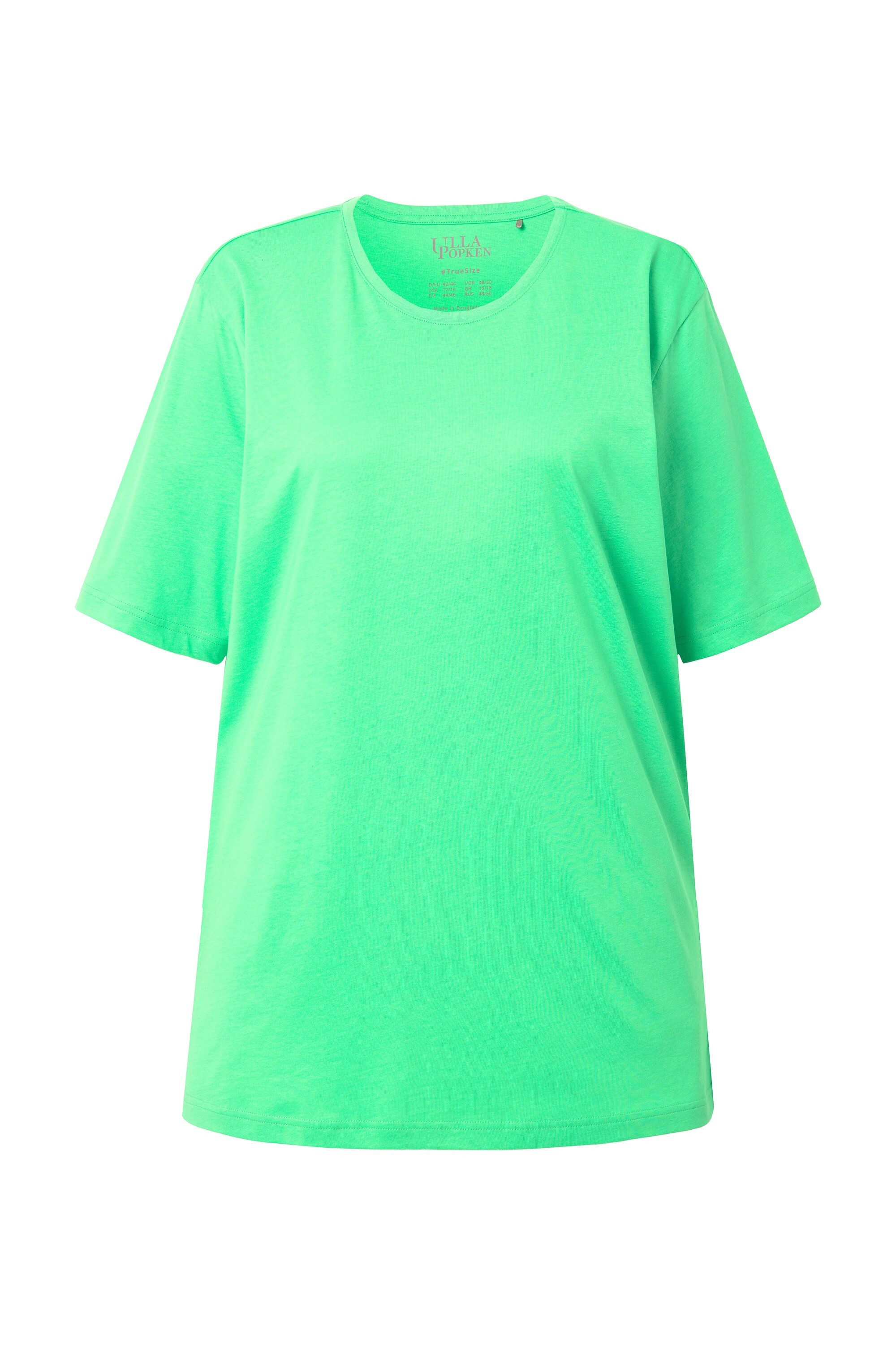 Ulla Popken T-Shirt T-Shirt Rundhalsausschnitt Relaxed günstig online kaufen