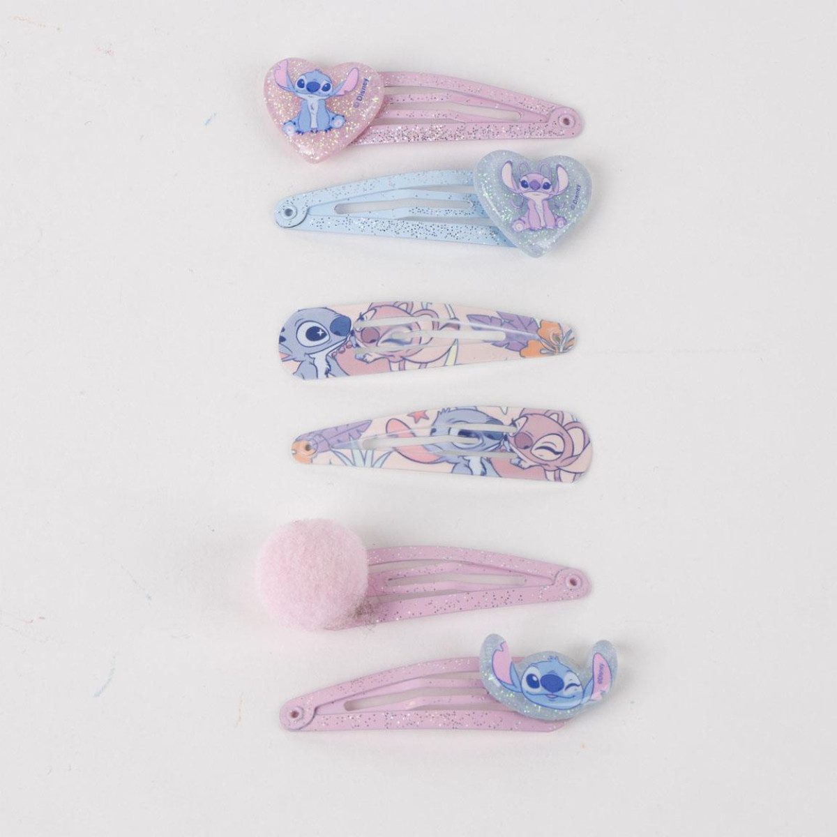 Cerda Haarspange Disney Princess Haaraccessoires 6 Stück für Alltag & Party