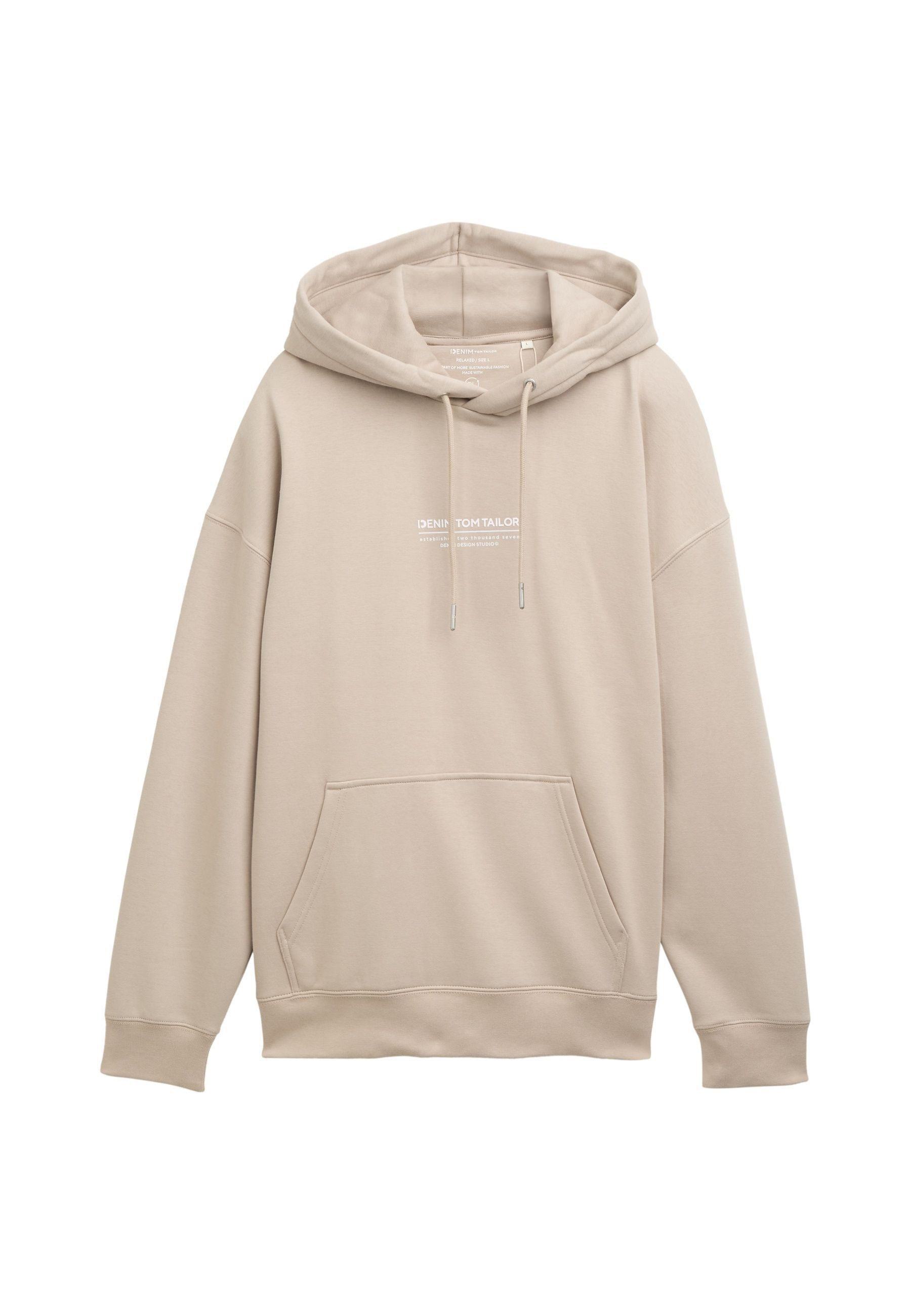 TOM TAILOR Denim Hoodie mit Logo günstig online kaufen