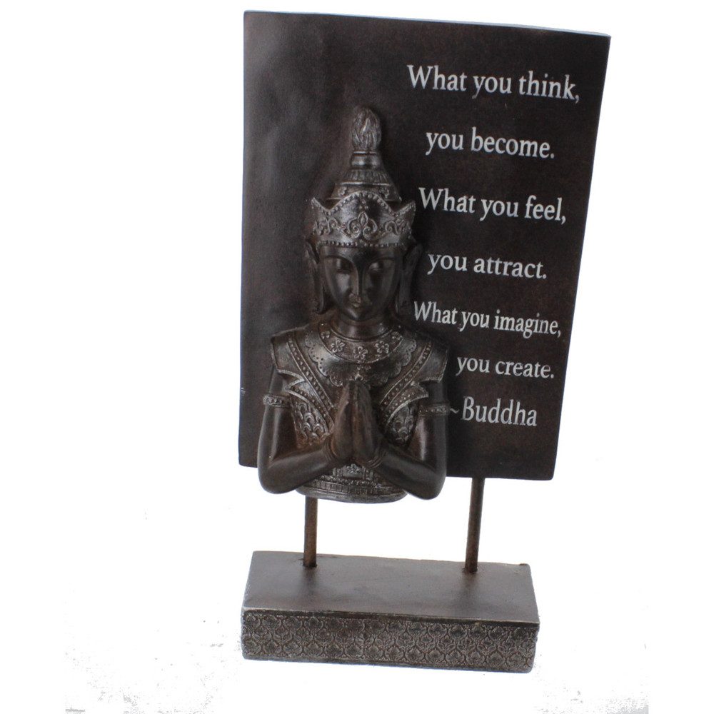 MICA Dekofigur Schild Buddha - ca. günstig online kaufen