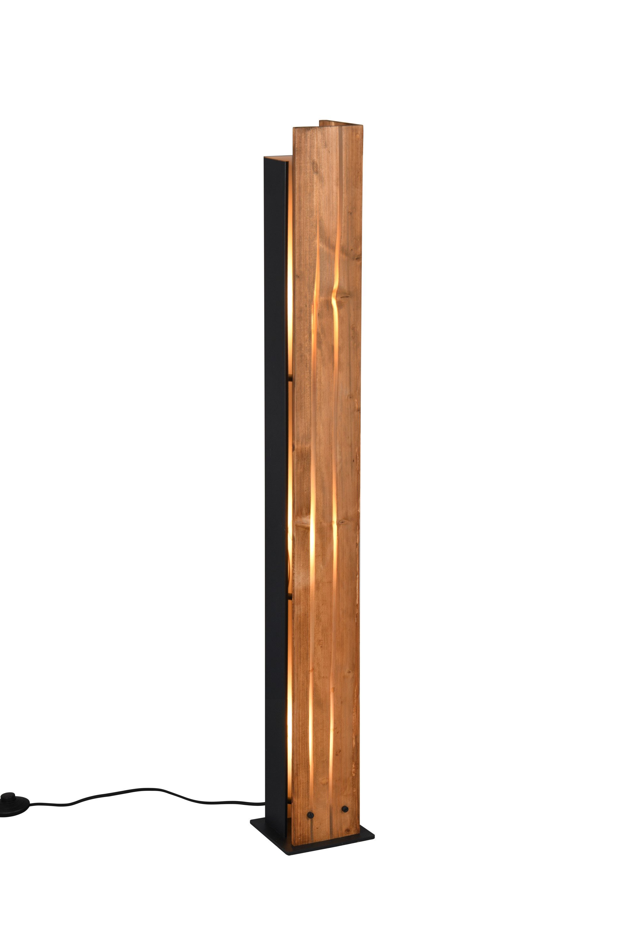TRIO Leuchten Stehlampe TRIO-Leuchten Stehleuchte KARUNI BHT 16x121x16 cm braun Stehlampe
