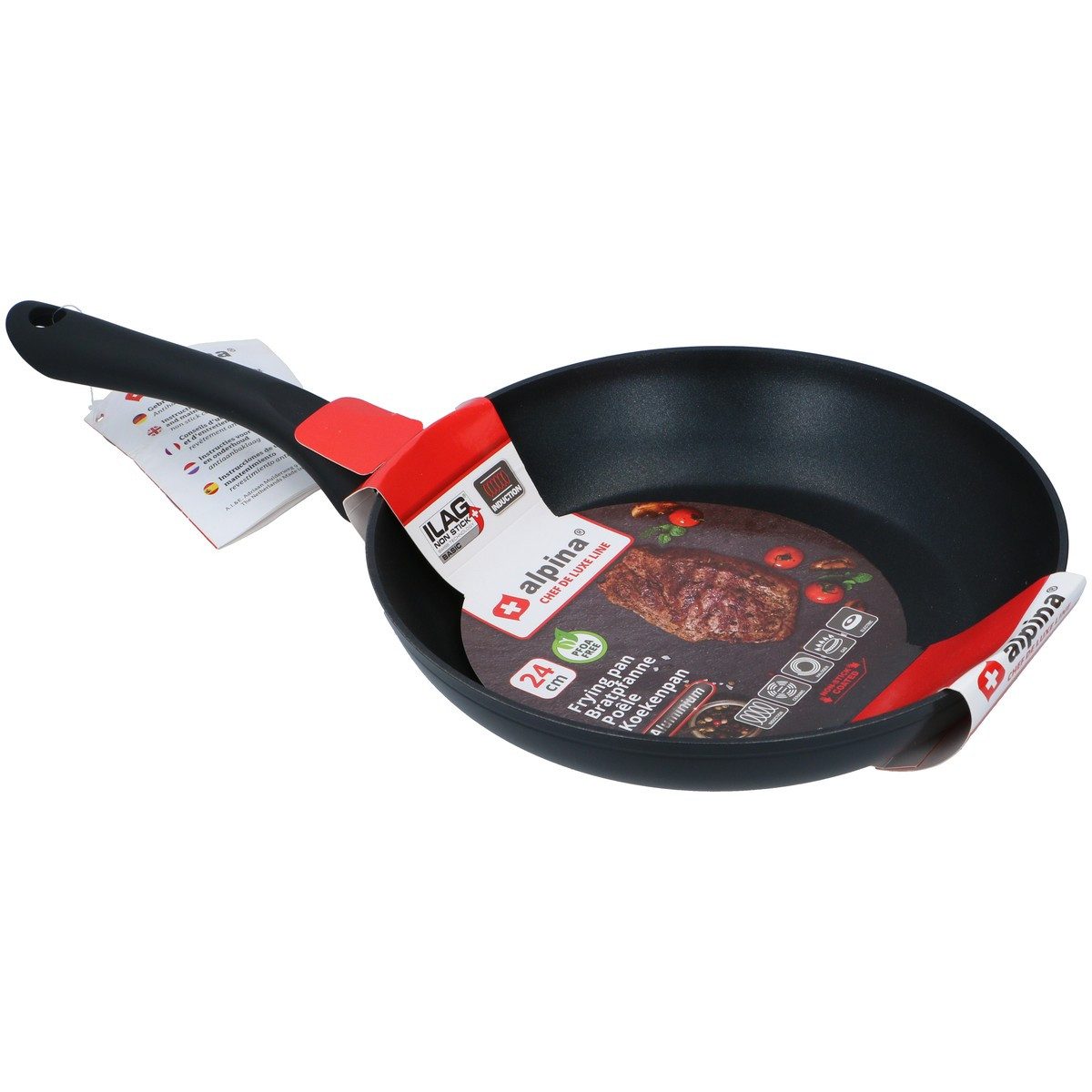 Alpina Grillpfanne alpina Bratpfanne Ø24cm