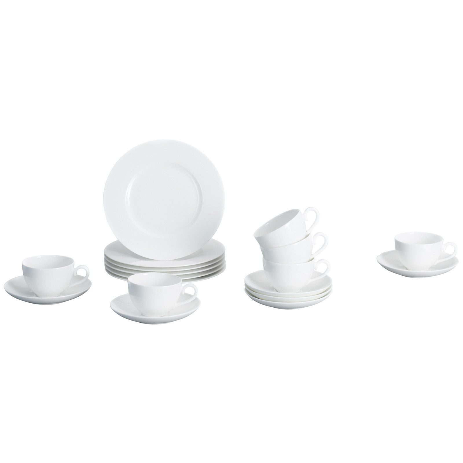 Villeroy & Boch Kombiservice Royal Kaffee-Set 18er Set (18-tlg), Porzellan