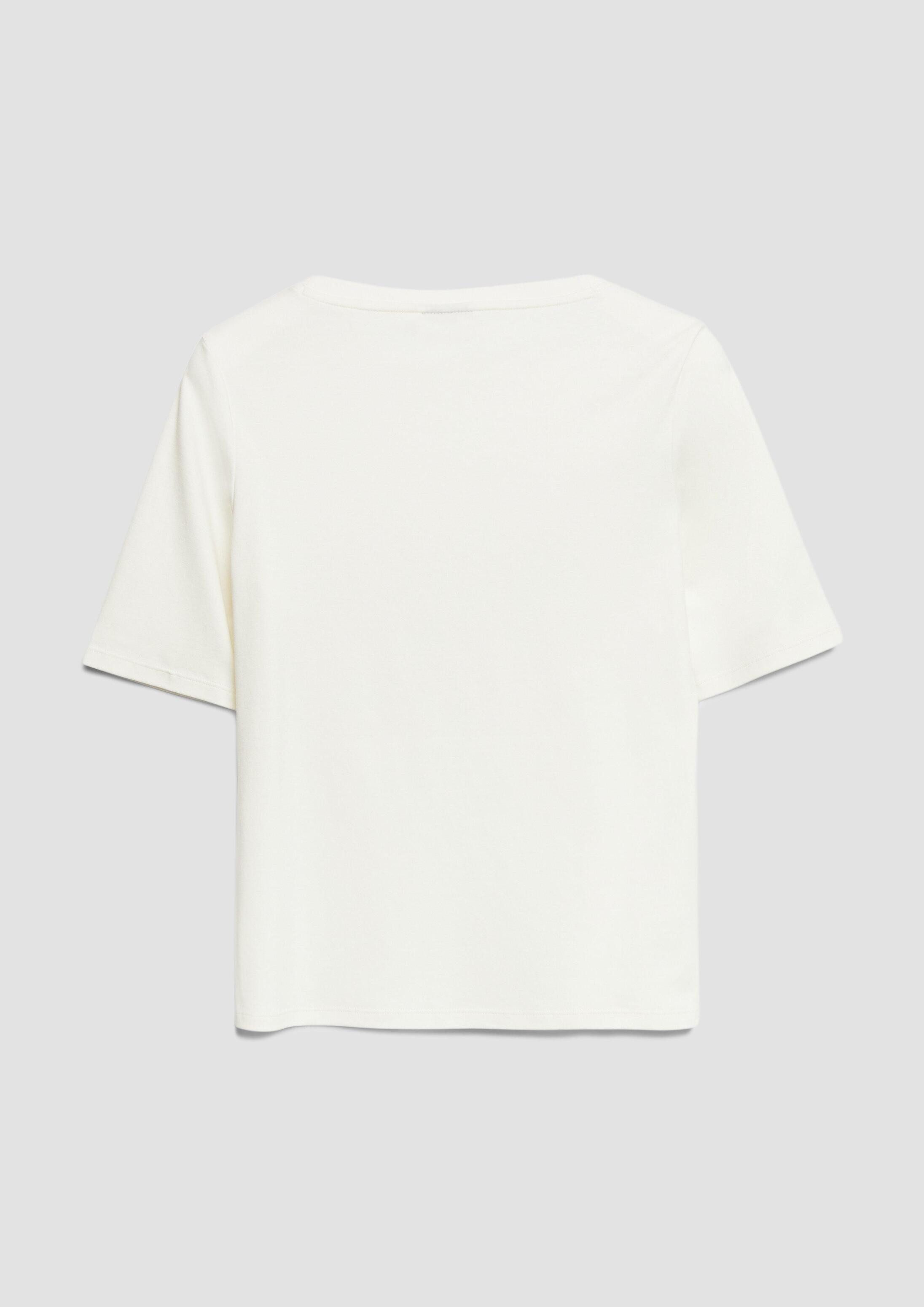 s.Oliver Kurzarmshirt T-Shirt T-Shirt mit Pailletten