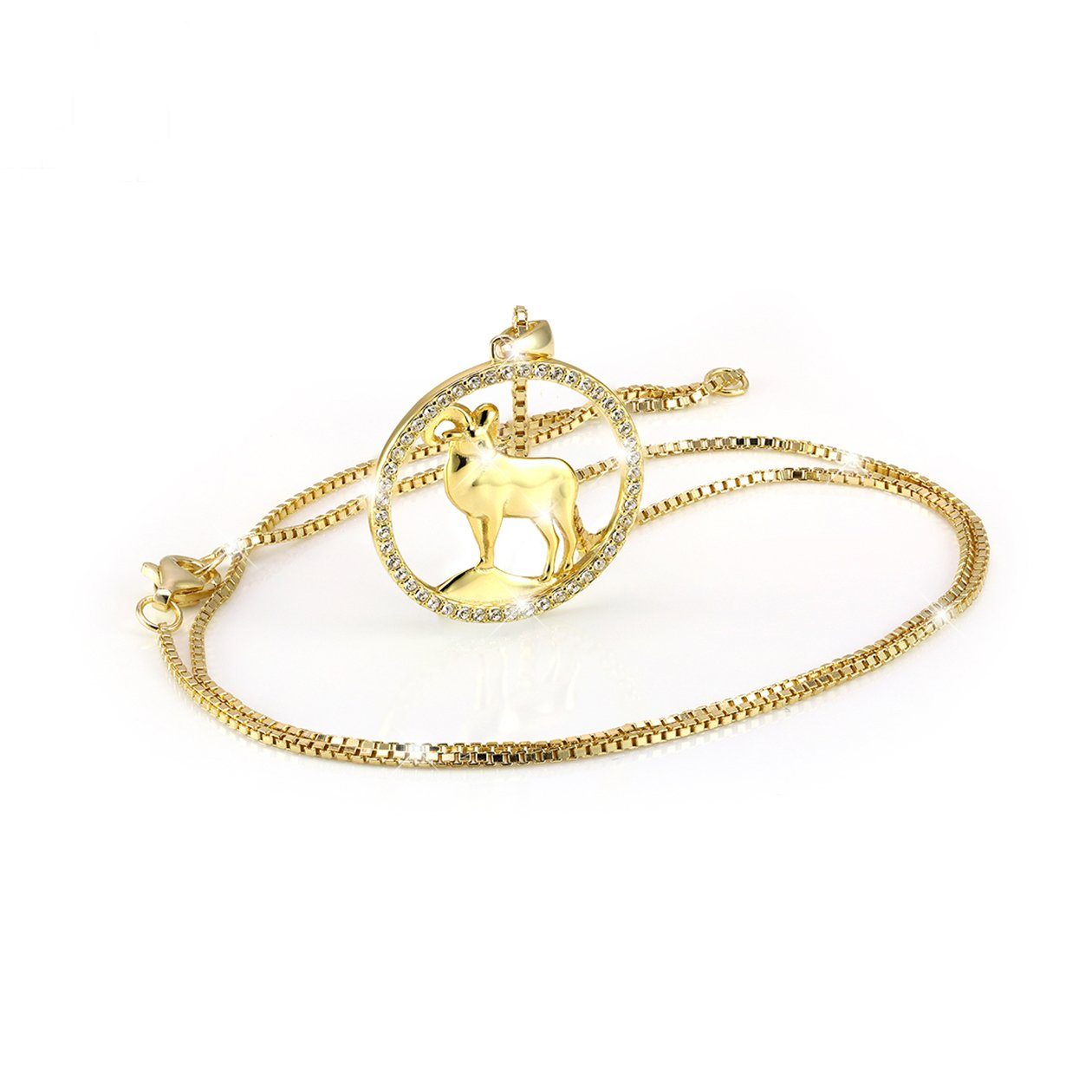 PAVELS Kette mit Anhänger Shine Widder, Elegante Sternzeichenkette für den günstig online kaufen