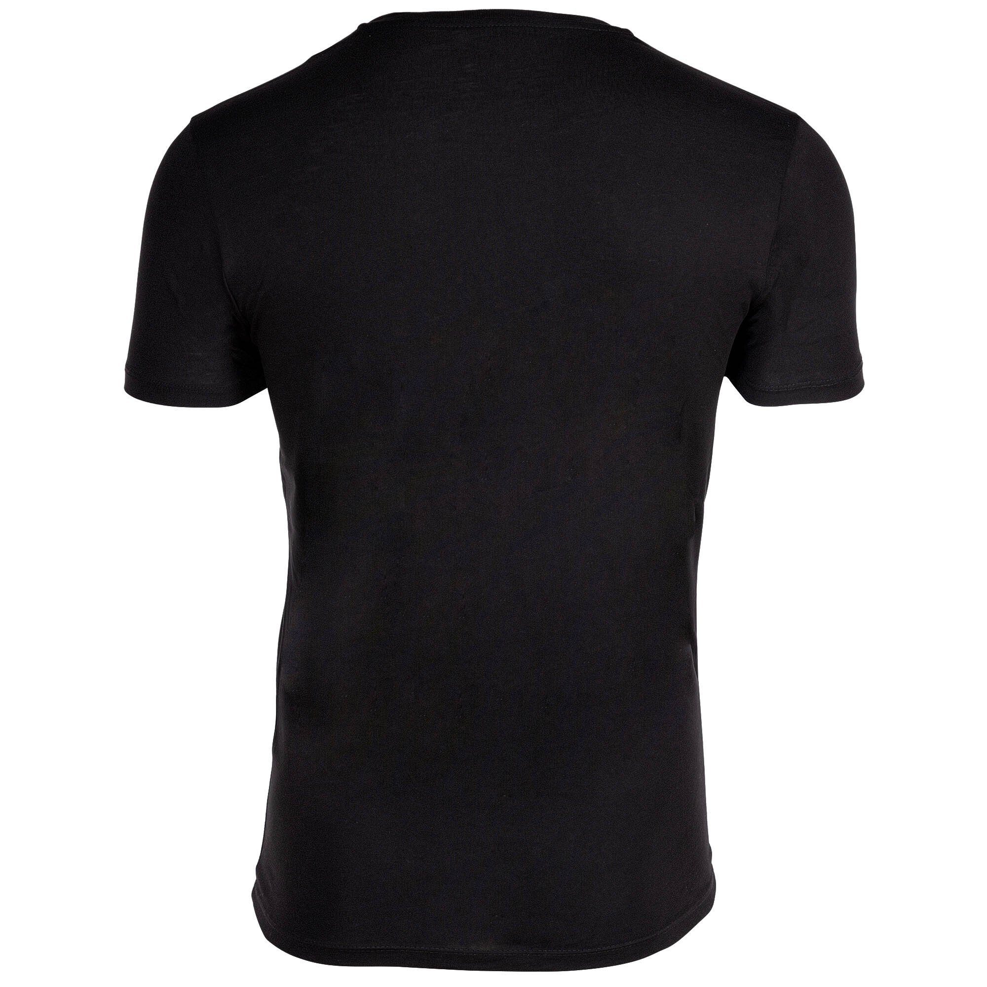 T-Shirt Schwarz Kurzarm T-Shirt T-DIEGOR-L6, Herren Diesel Rundhals, -