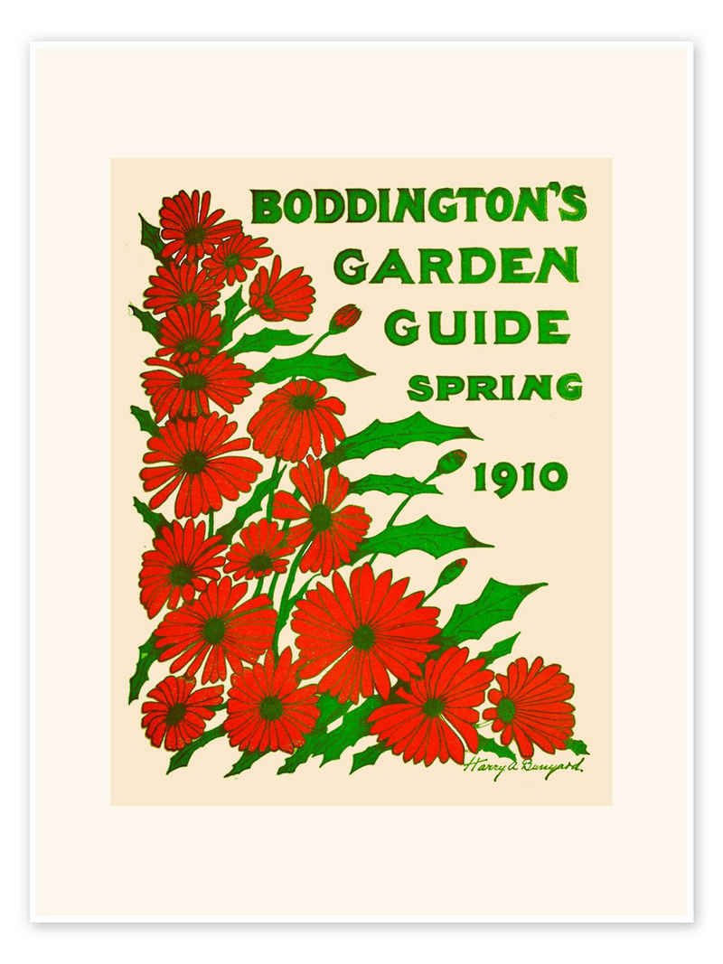 Posterlounge Poster Patruschka, Boddington's Garden, 1910, Modern Malerei