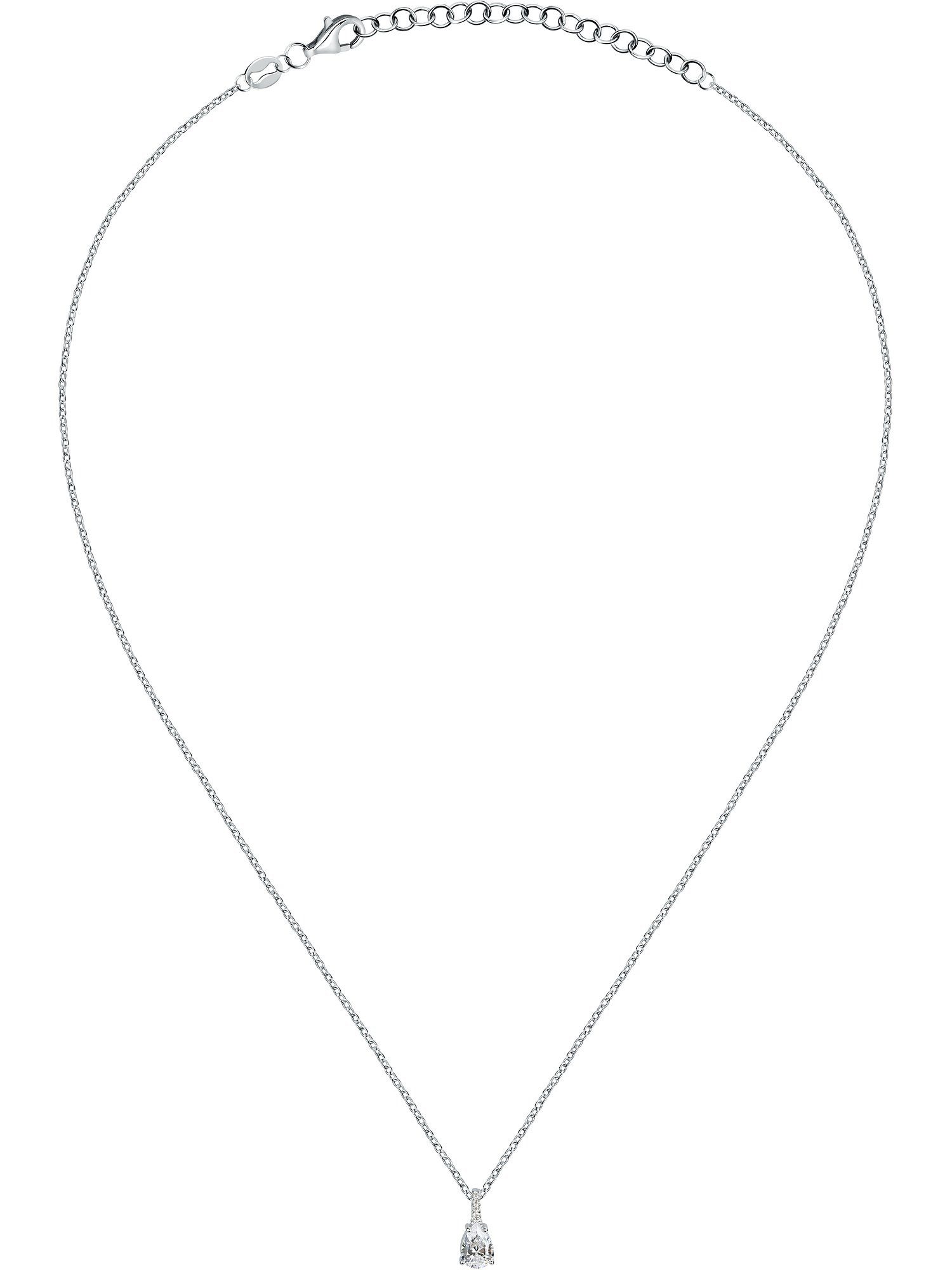 FAVS Silberkette FAVS Damen-Kette 925er Silber 1 Zirkonia günstig online kaufen