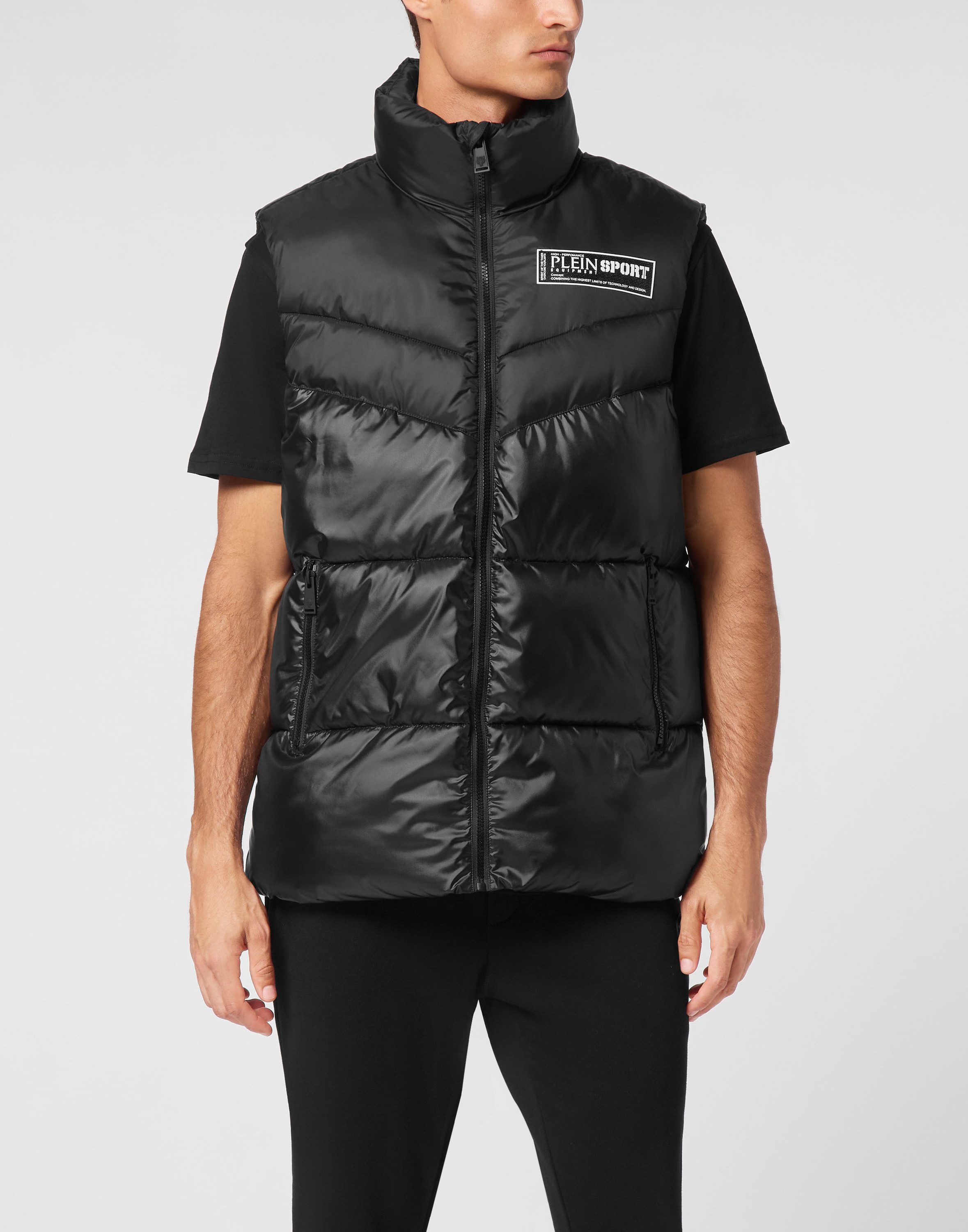 PLEIN SPORT Steppjacke Daunenweste günstig online kaufen