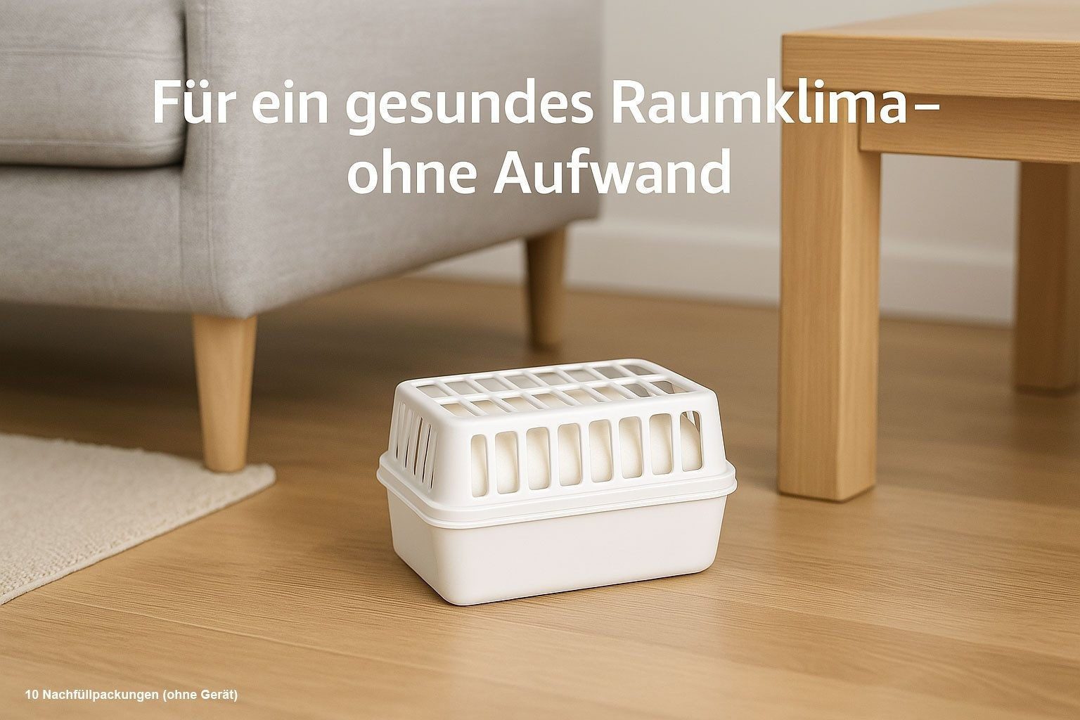 VABIONO Luftentfeuchter-Nachfüllpack 10 x 1 kg für Granulat Luftentfeuchter, für Feuchtigkeitskiller gegen Schimmel, Geruchsneutral, Set, KOSTENLOSER VERSAND