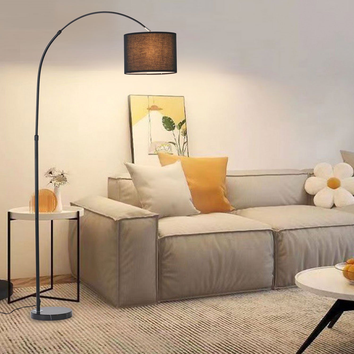 Daskoo LED Stehlampe Standleuchte Leselampe,inklusive Leuchtmittel,Höhenver günstig online kaufen