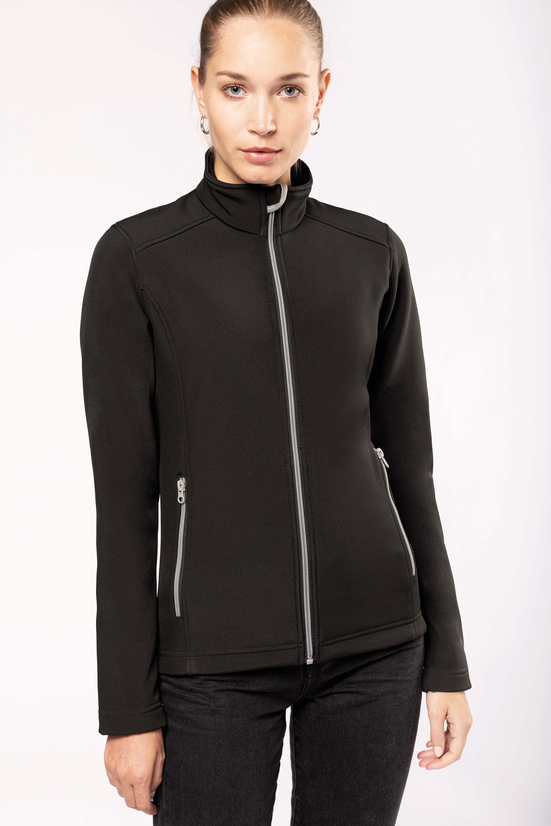 Outdoorjacke 2-lagige Softshell-Jacke für Damen