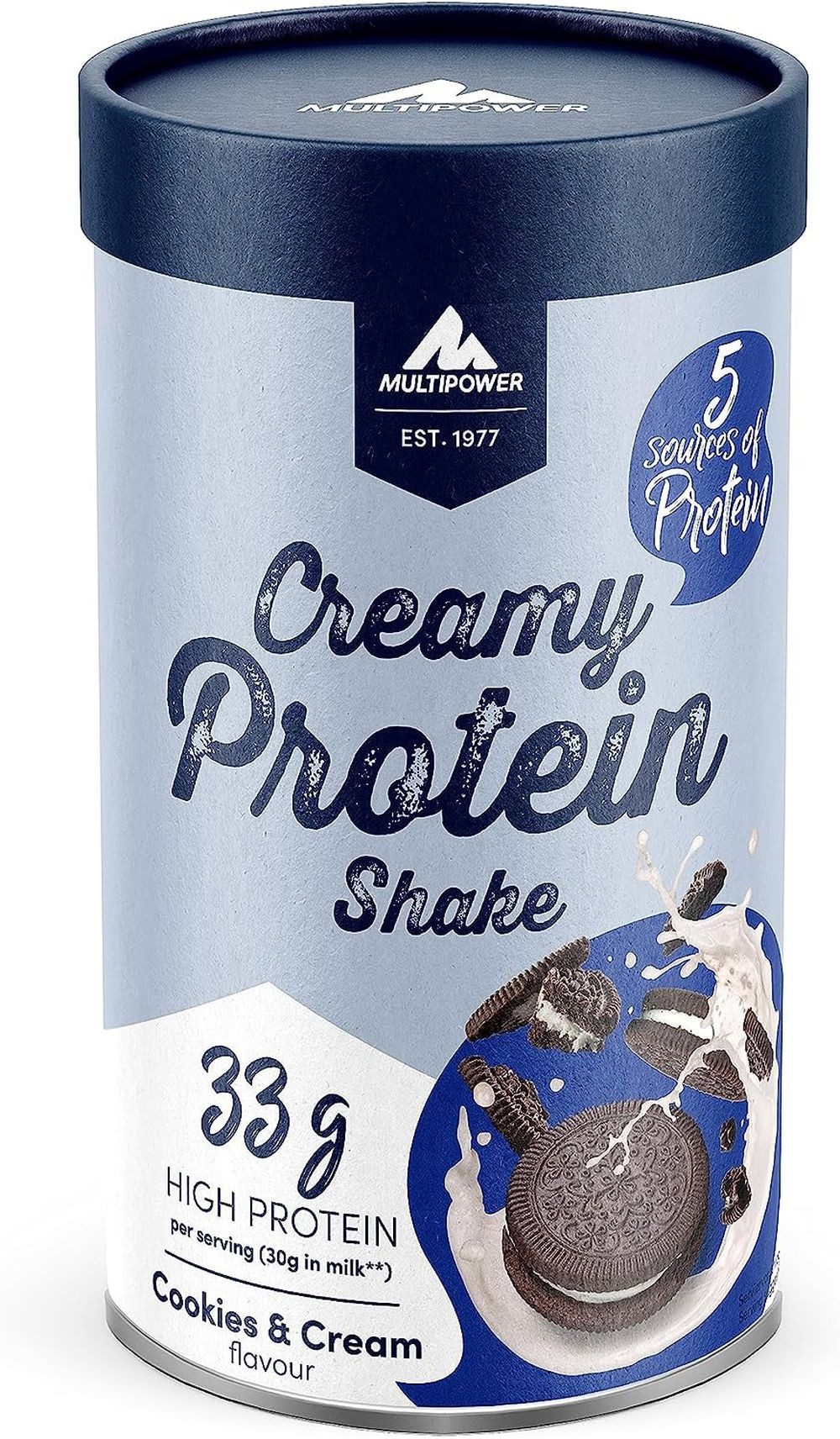Multipower Multipower Creamy Protein Shake- 420 g Cookies&Cream Pulver