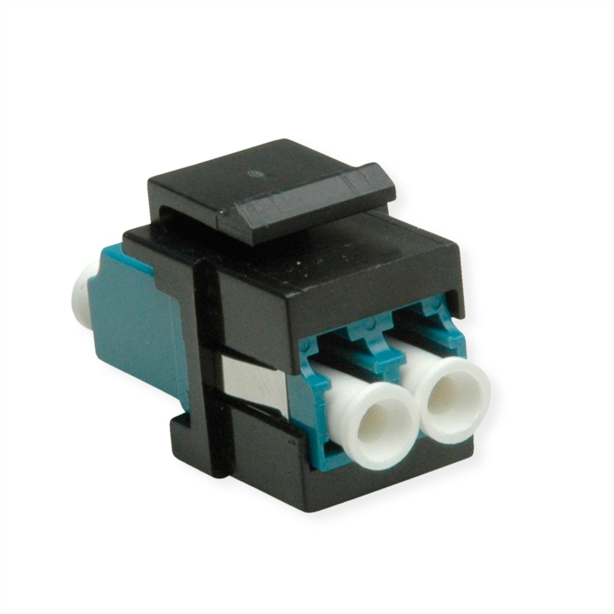 Keystone LWL-Adapter LC/LC Duplex, Single Mode Glasfaserkabel