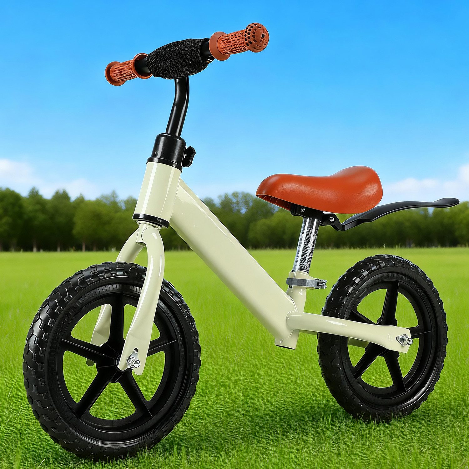 oyajia Tierlaufrad Fahrrad-Laufrad Lauflernrad, Kinderlaufrad, Rutscher, Balance Bike, für 2-8 Jahre, Sattel höhenverstellbar