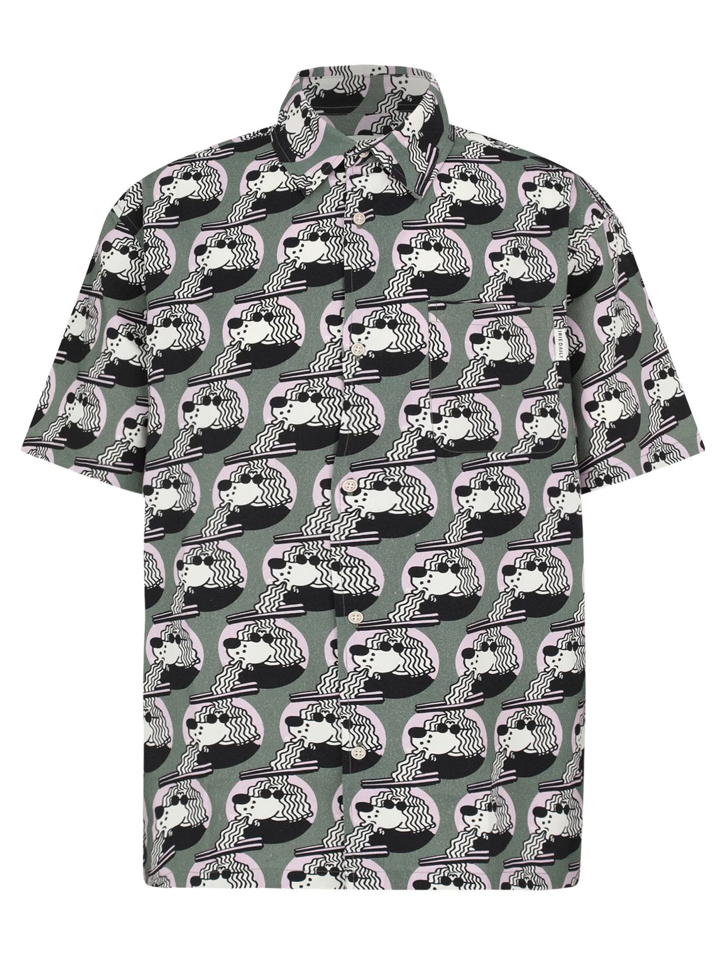 iriedaily Hawaiihemd Resorio Shirt - Hemd Herren - Kurzarmhemd - Freizeithemd gemustert