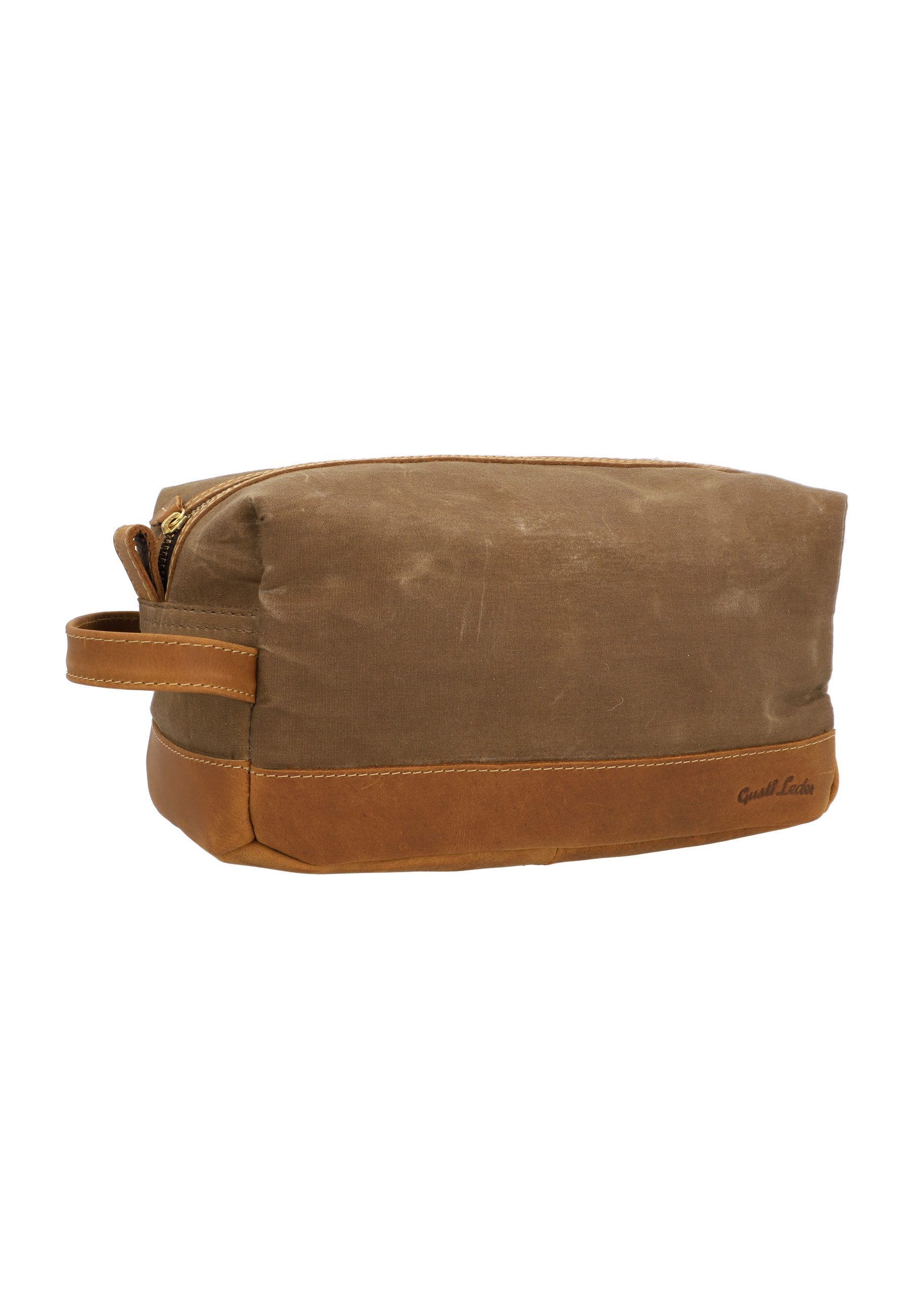Gusti Leder Kulturbeutel Gusti Leder Waschtasche Myra (1-tlg)