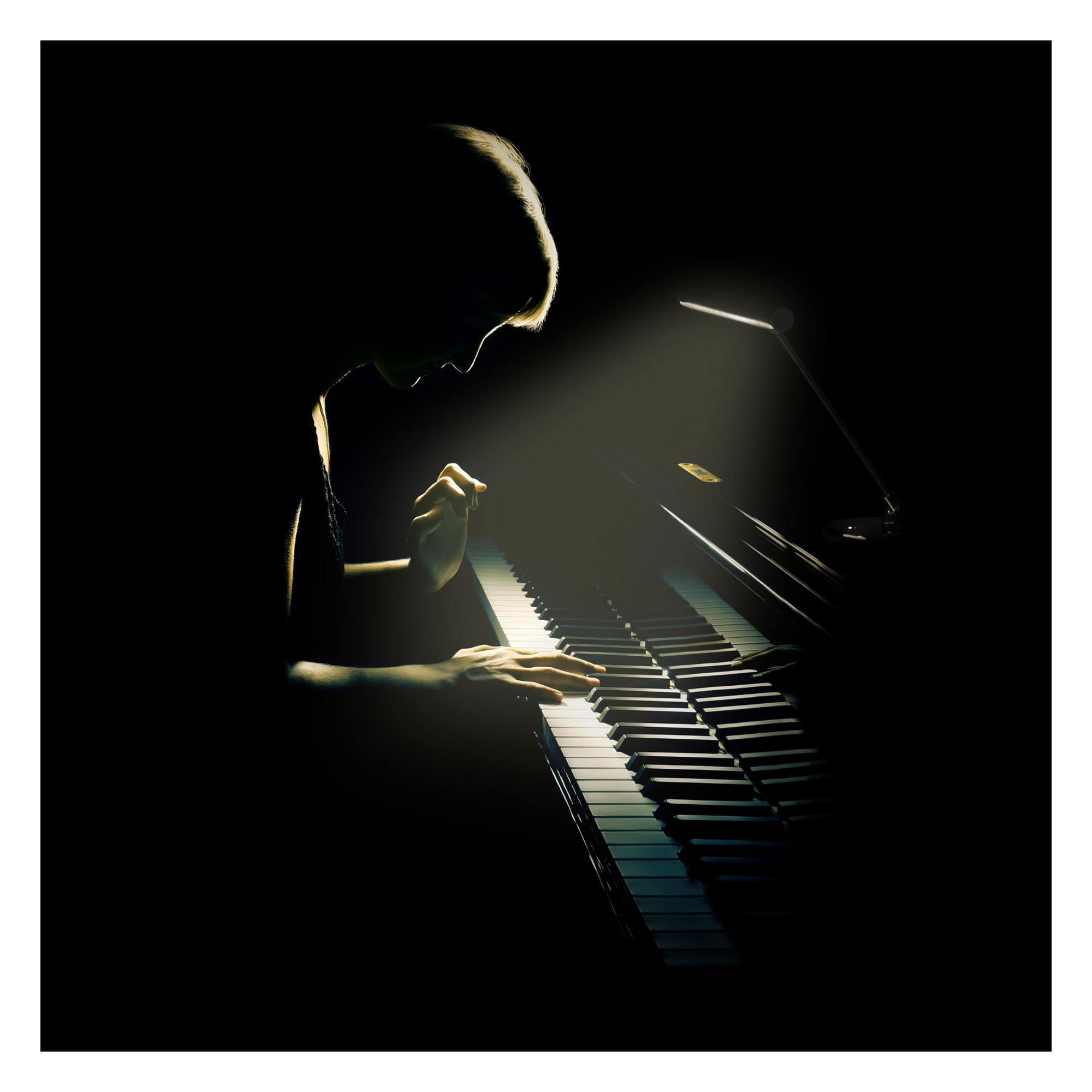 Showlite Digitalpiano PL-1WW LED Klavierleuchte, Klavierlampe mit 15 LEDs - warmweißes Licht in 2 Stufen – Bild 2 von 5