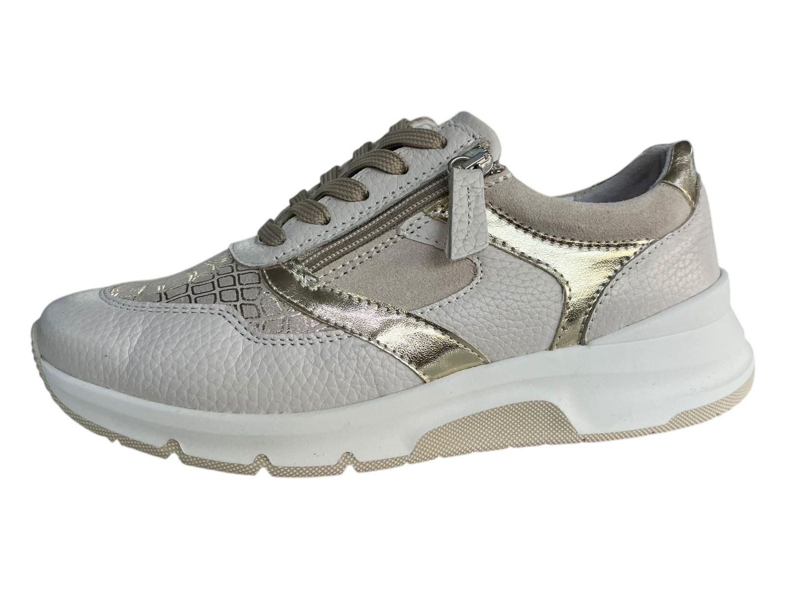 ACO Damen Sneaker C16011275-5086 beige Schnürschuh
