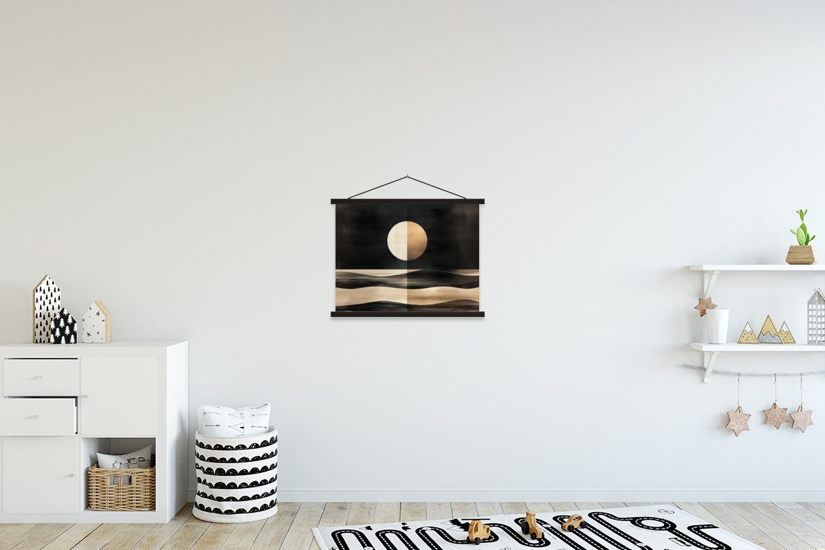 MuchoWow Poster Mond - Kreis - günstig online kaufen