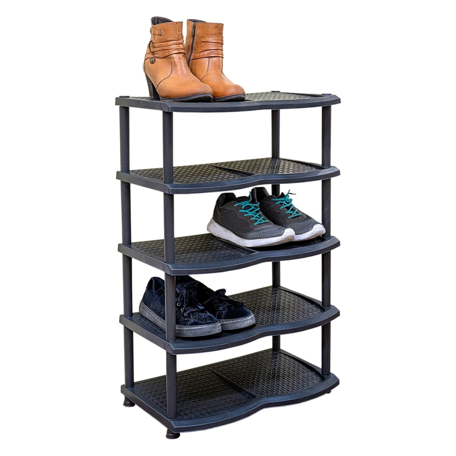 HTI-Living Schuhregal Schuhregal 5 Etagen für 10 Paar Schuhe, 1-tlg., Etage günstig online kaufen