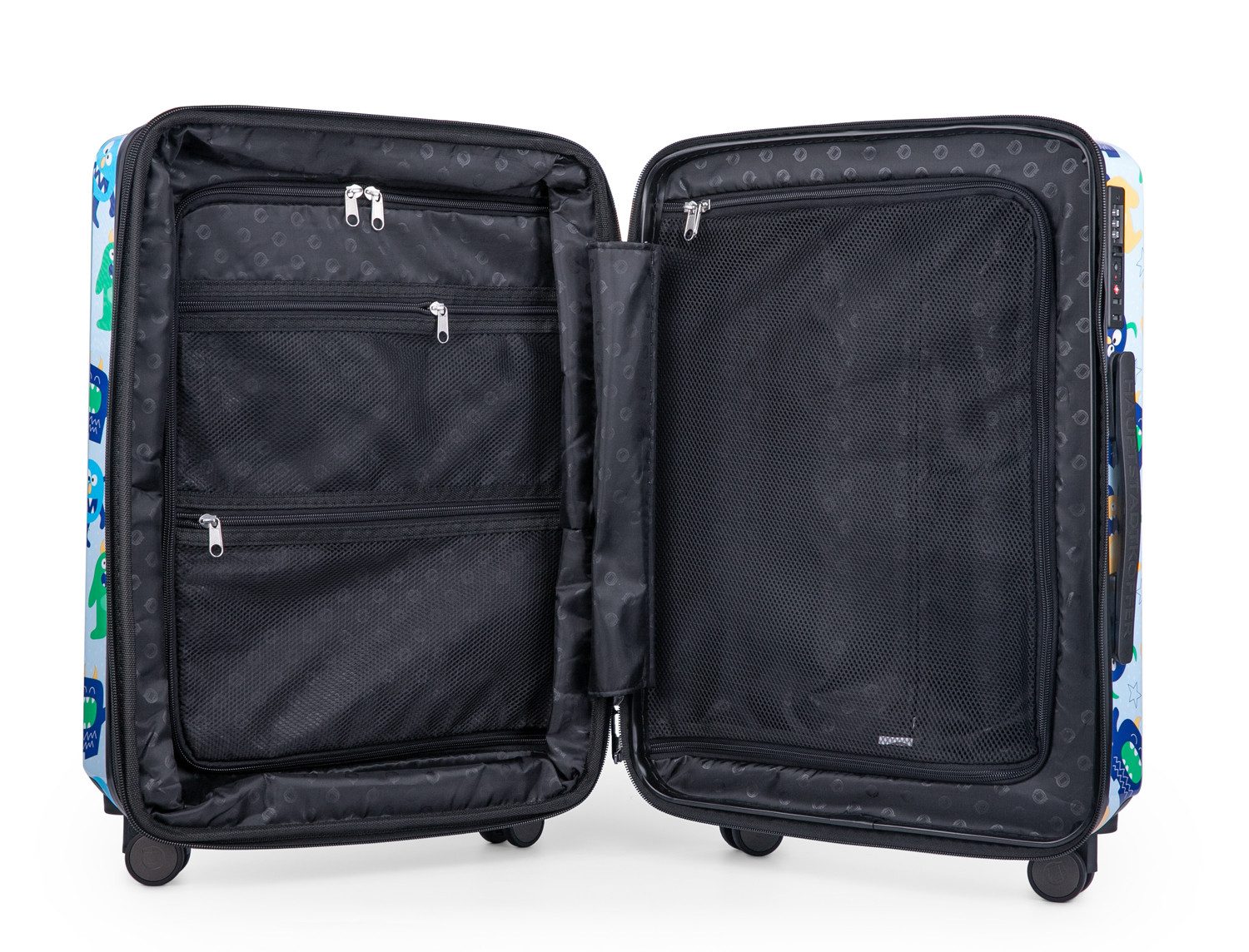 Hauptstadtkoffer Handgepäckkoffer Mitte, 4 Rollen, Handgepäck erweiterbar max. 55 L, TSA