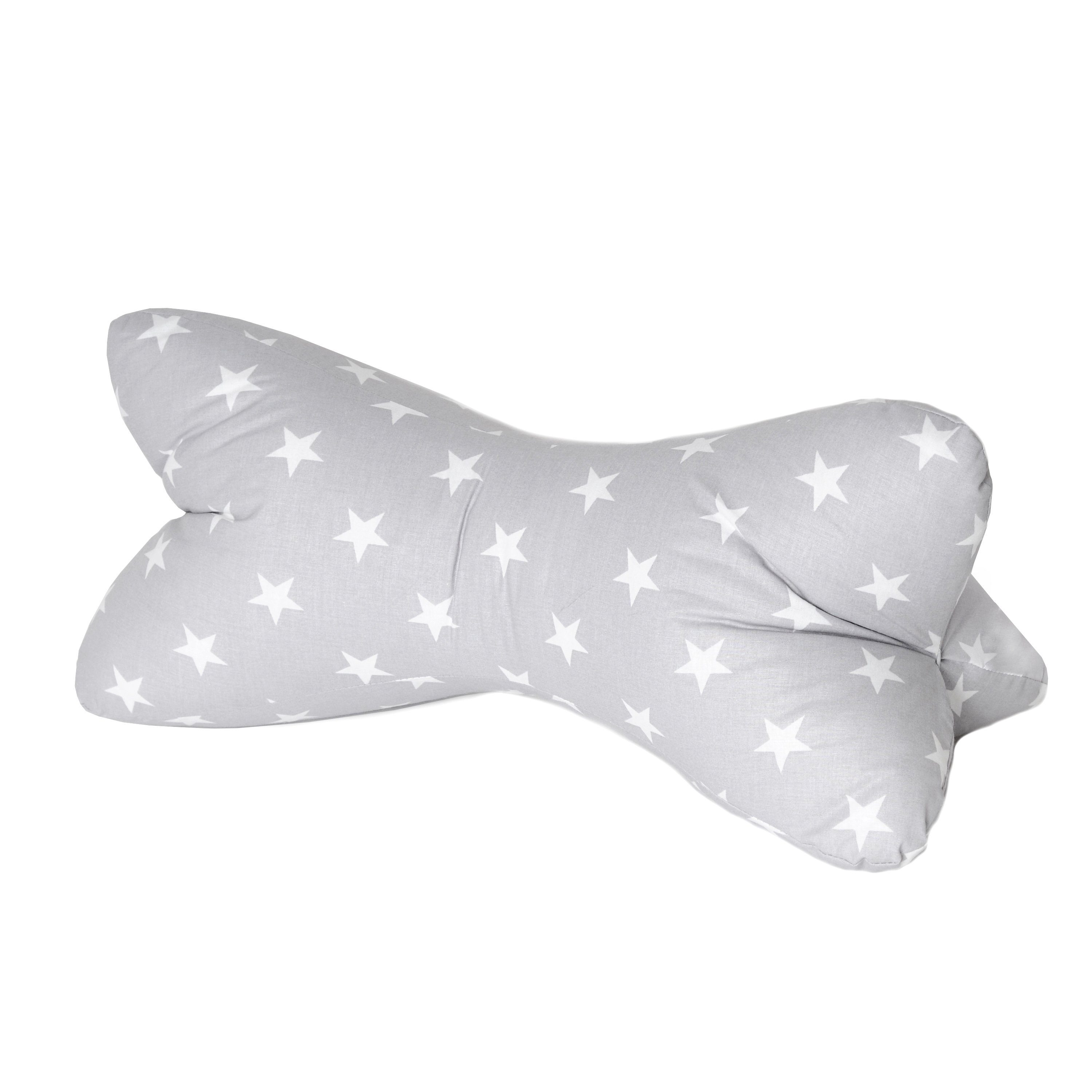 Dr. Berger Living Nackenkissen Original Dr. Berger Leseknochen Stern Grau 40 x 18 cm