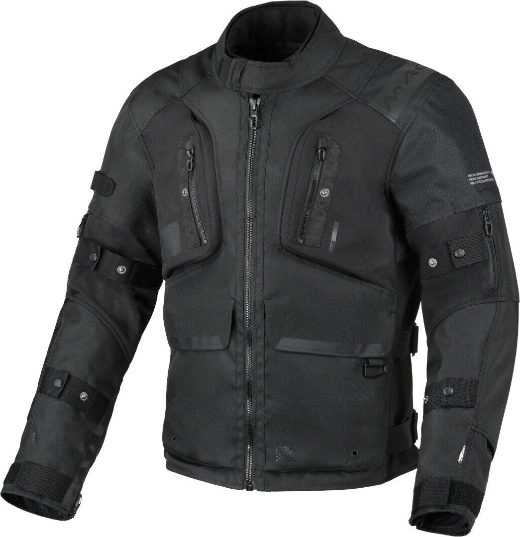 Macna Motorradjacke Higera Solid wasserdichte Motorrad Textiljacke herausnehmbares Innenfutter