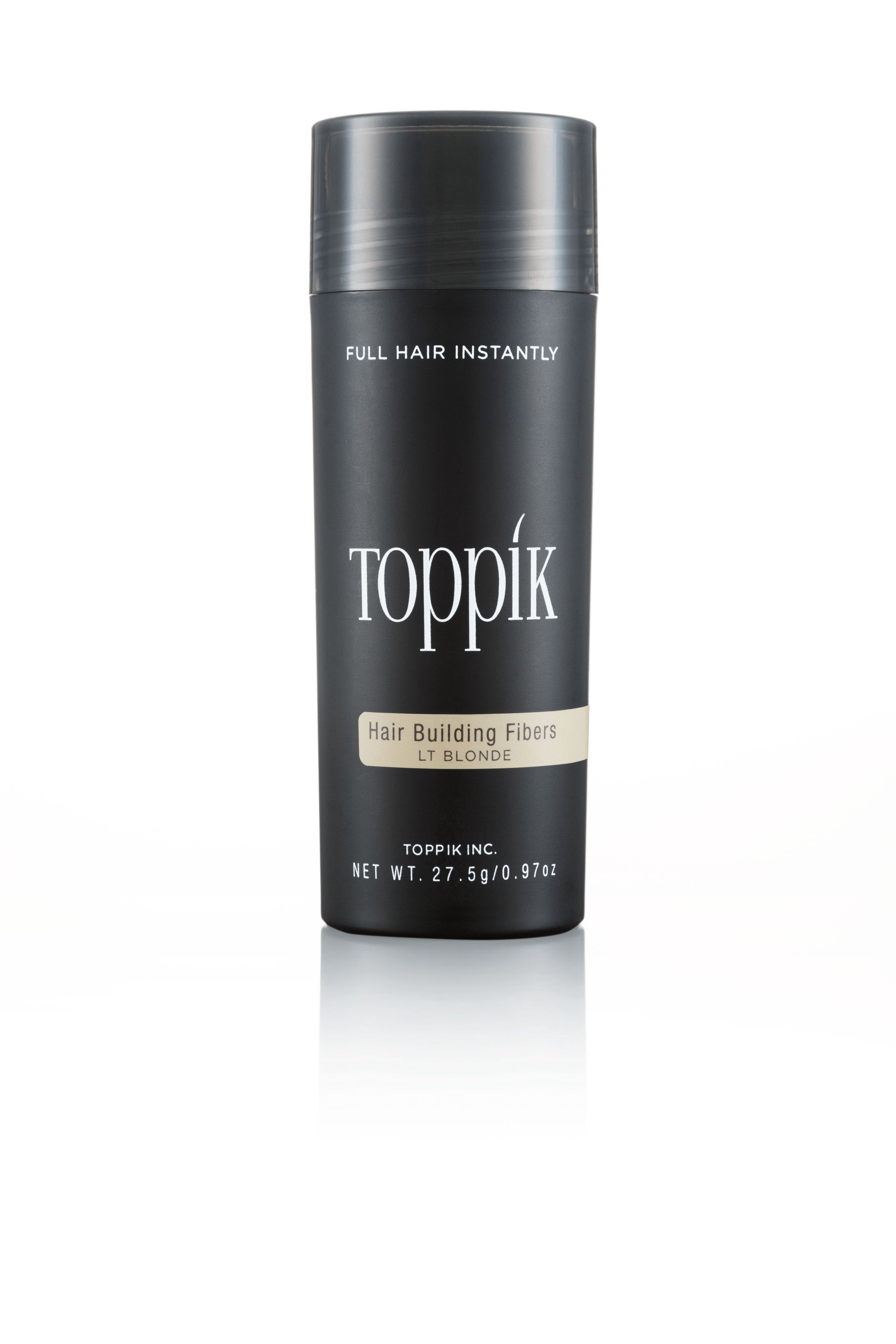 TOPPIK Haarstyling-Set TOPPIK 27,5 g. - Streuhaar, Schütthaar, Haarverdichtung, Haarfasern, Puder, Hair Fibers Hellblond