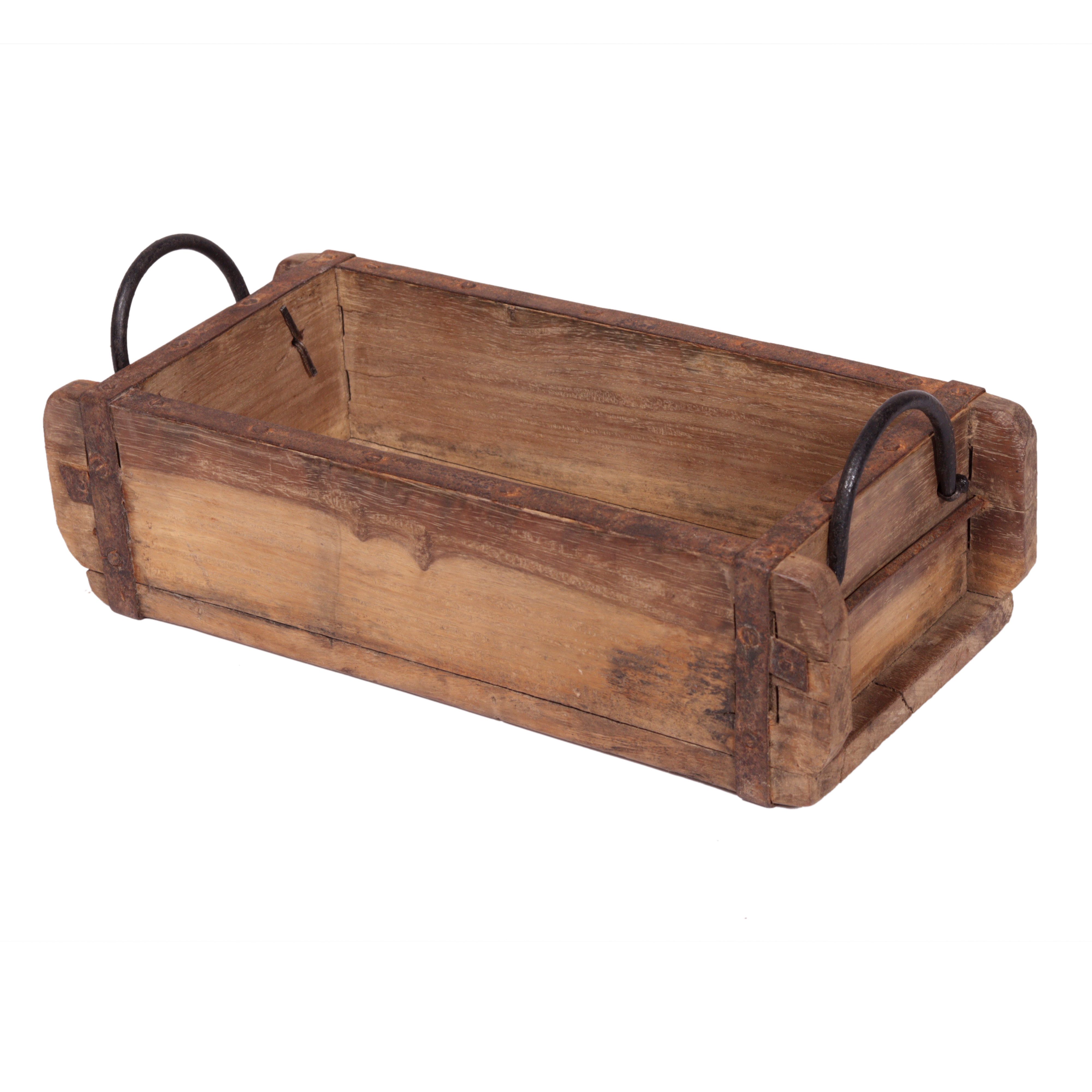 Garden Pleasure Dekoobjekt Deko-Ziegelform UNO recycelt Holz