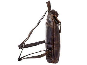 BAXX´s Freizeitrucksack BAXX´S Leder Damen Daypack Backpack S41 (1-tlg), Echtleder