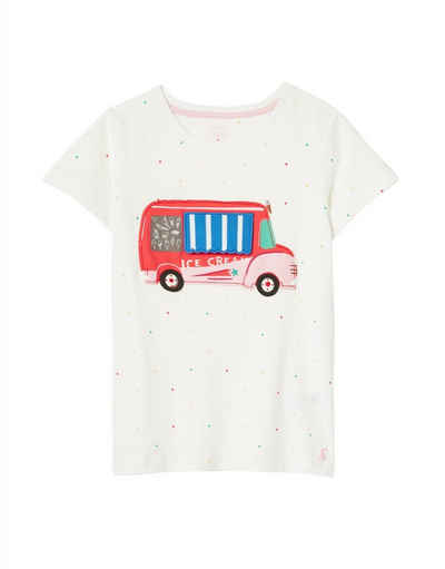 Tom Joule Print-Shirt Tom Joule T-Shirt Chomp mit Eiswagen Motiv