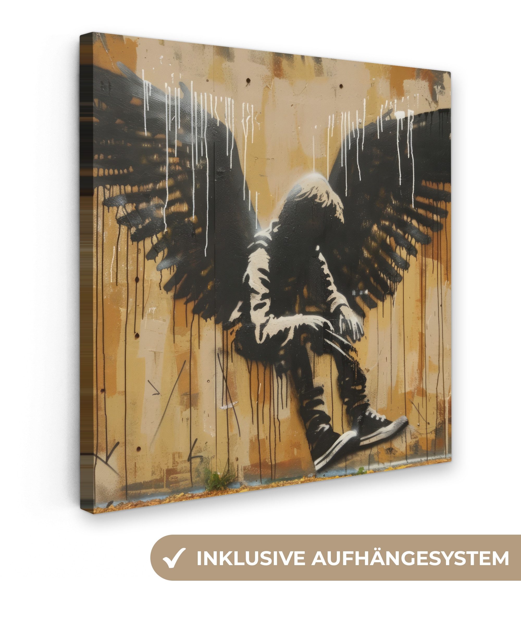 OneMillionCanvasses® Leinwandbild Graffiti - Kunst - günstig online kaufen