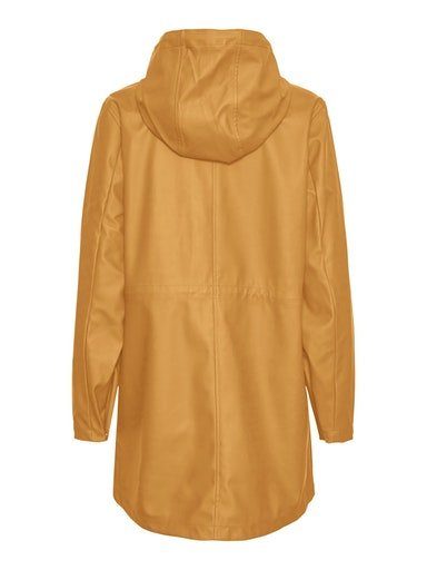 Vero Moda Regenjacke VMMALOU COATED JACKET amber gold