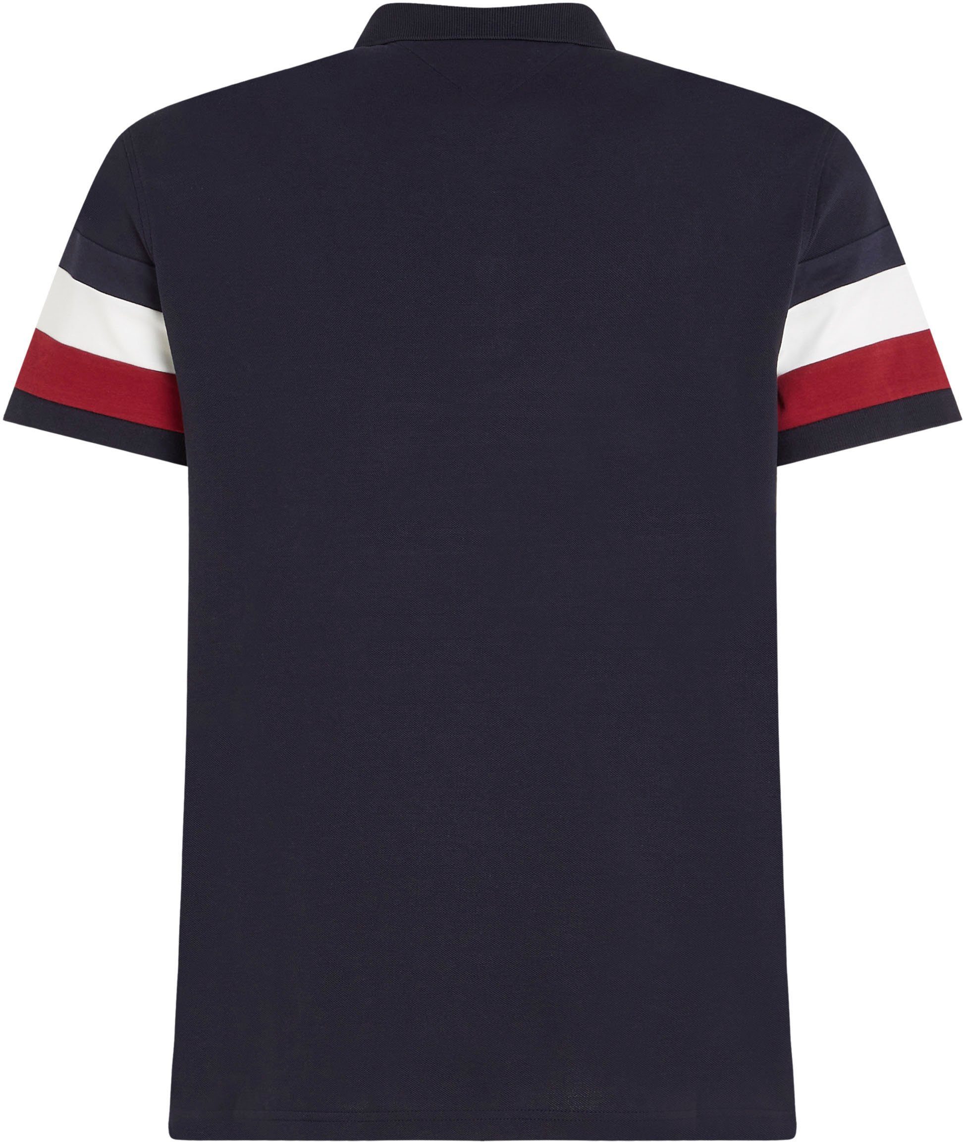 SLEEVE Tommy POLO Hilfiger SLIM Sky MONOTYPE Desert RWB Poloshirt