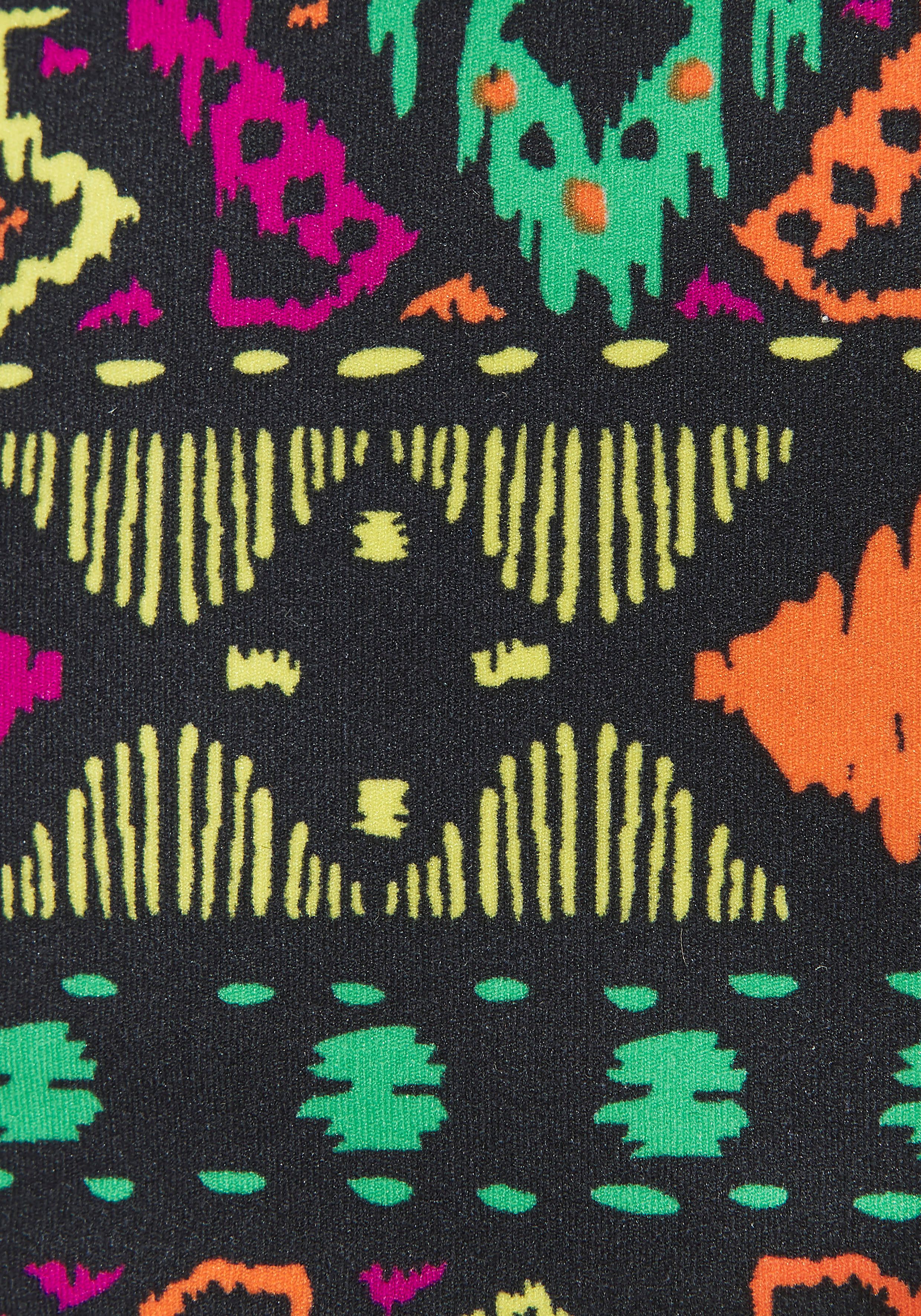 Buffalo Push-Up-Bikini farbenfroher Ethnodruck