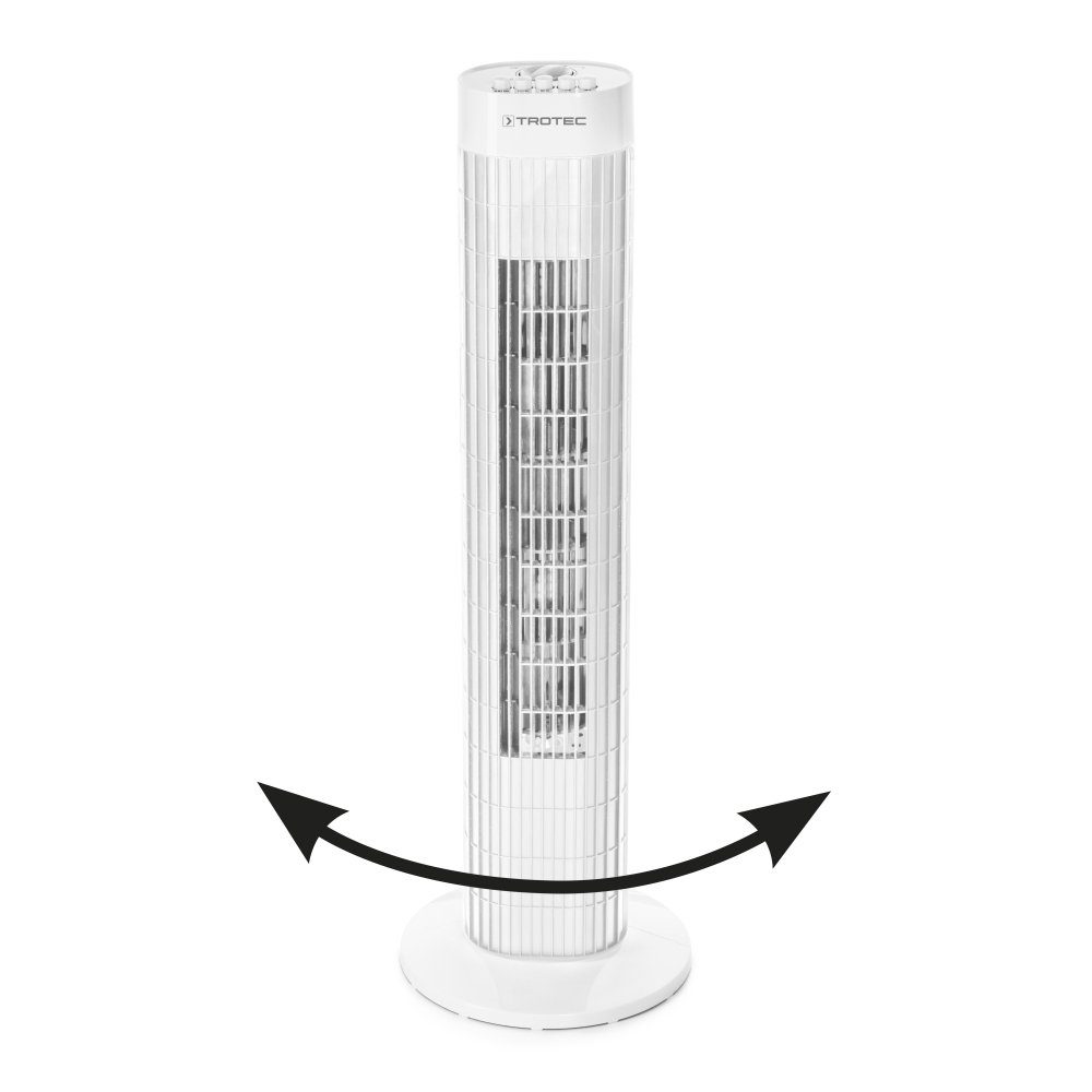Ventilation, Ventilator, TROTEC T, 30 TVE Turmventilator Kühler, Klimagerät