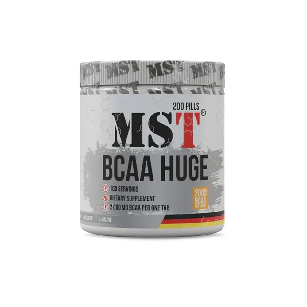MST Nutrition MST - BCAA Huge 200 Tabl./ 2gr pro Tablette Tabletten, 200 St.