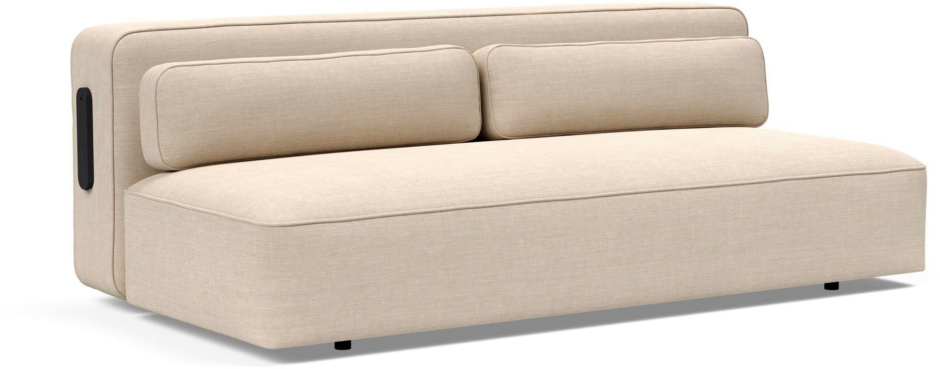 INNOVATION LIVING ™ Schlafsofa YONATA hoher Sitz- & Liegekomfort, Breite 207cm, große Liegefläche, komfortable Taschenfederkernpolsterung, Breite Liegefläche 200/145 cm