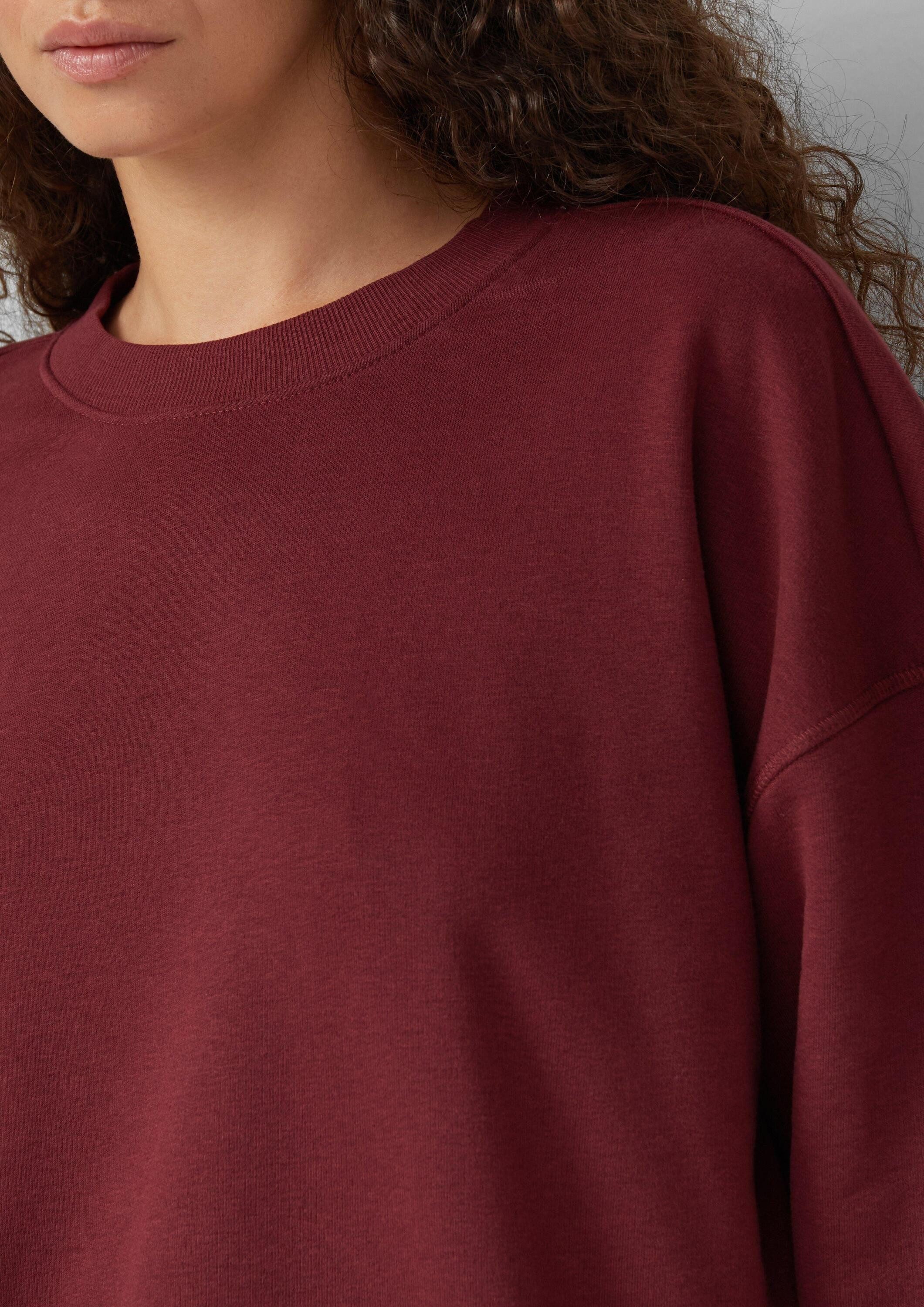 QS Sweatshirt Sweatshirt Sweatshirt im Boxy Fit