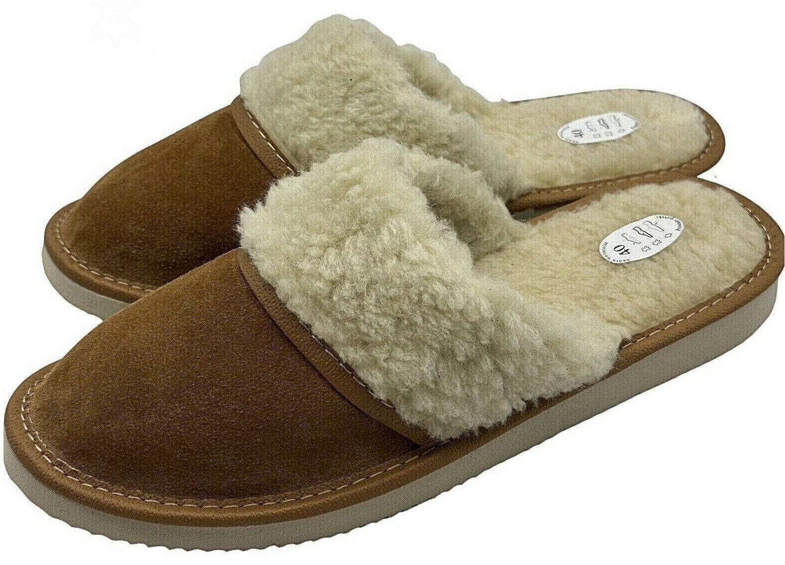 em-ka Leder Winter warme Домашняя обувь Валенки Шлепанцы Schafwolle Hausschuh Damen
