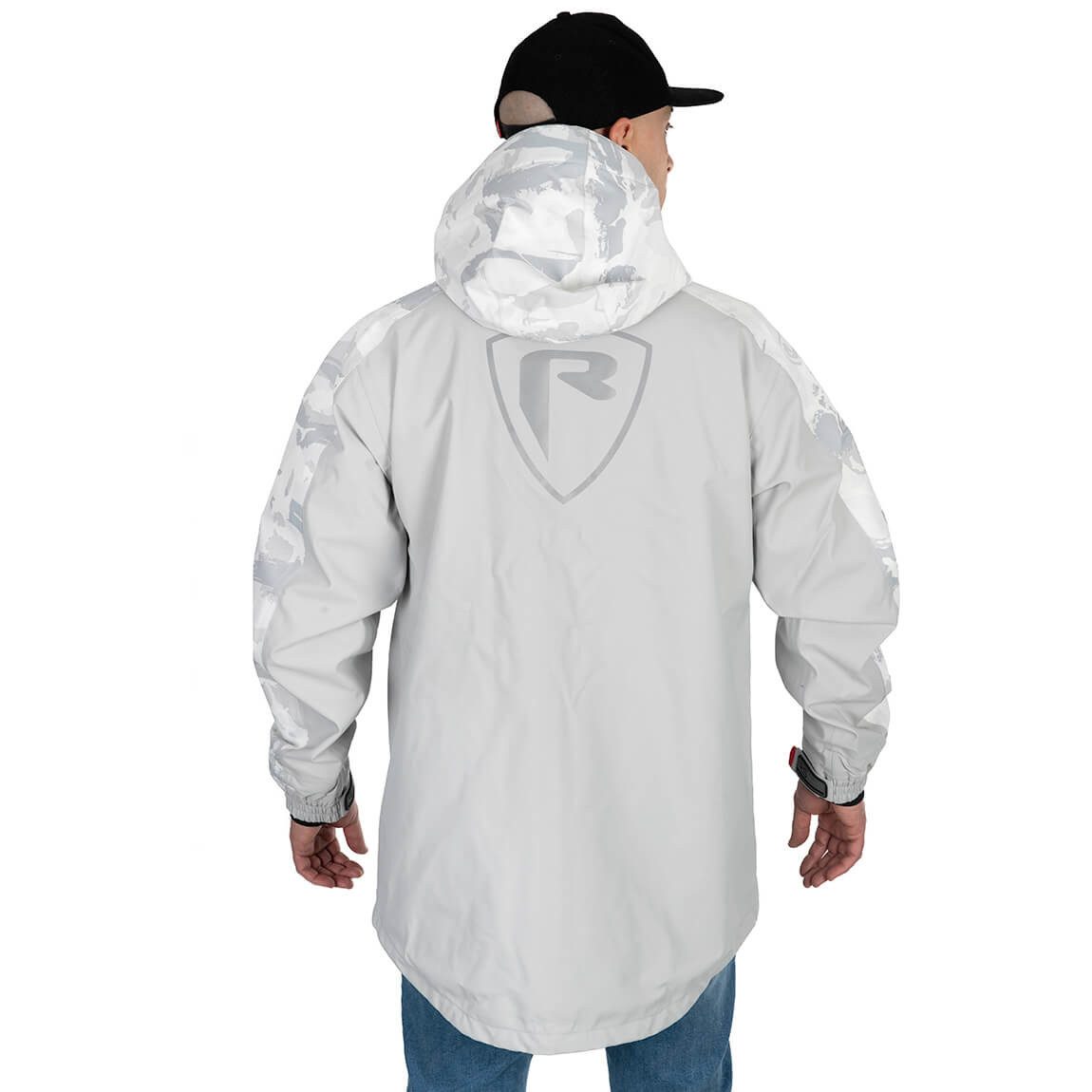 Fox Rage Regenjacke Fox Rage RS Triple Regenjacke Light Camo Wasserdicht Hellgrau Herren