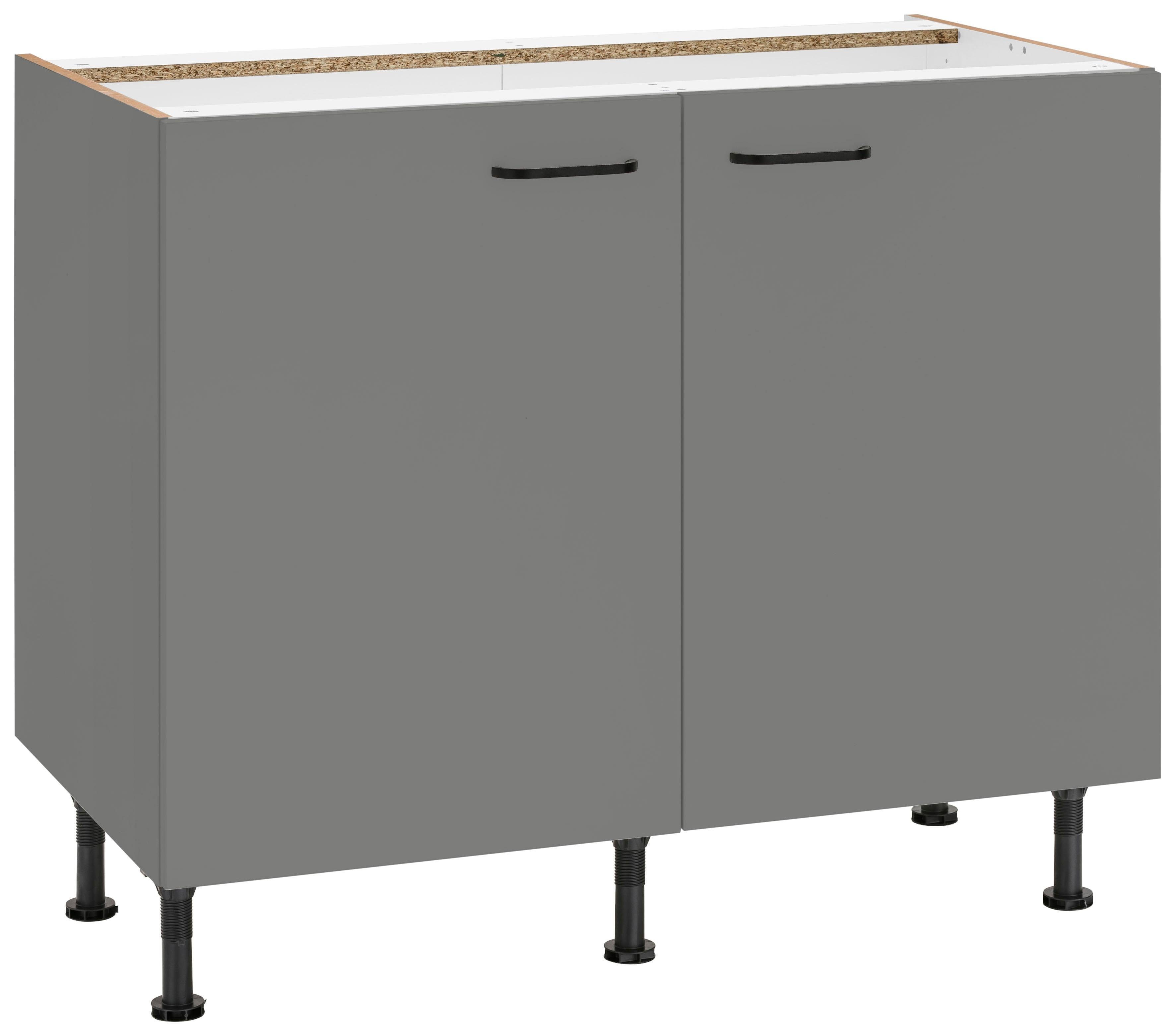 OPTIFIT Unterschrank Elga mit Soft-Close-Funktion, höhenverstellbare Füße, Breite 100 cm