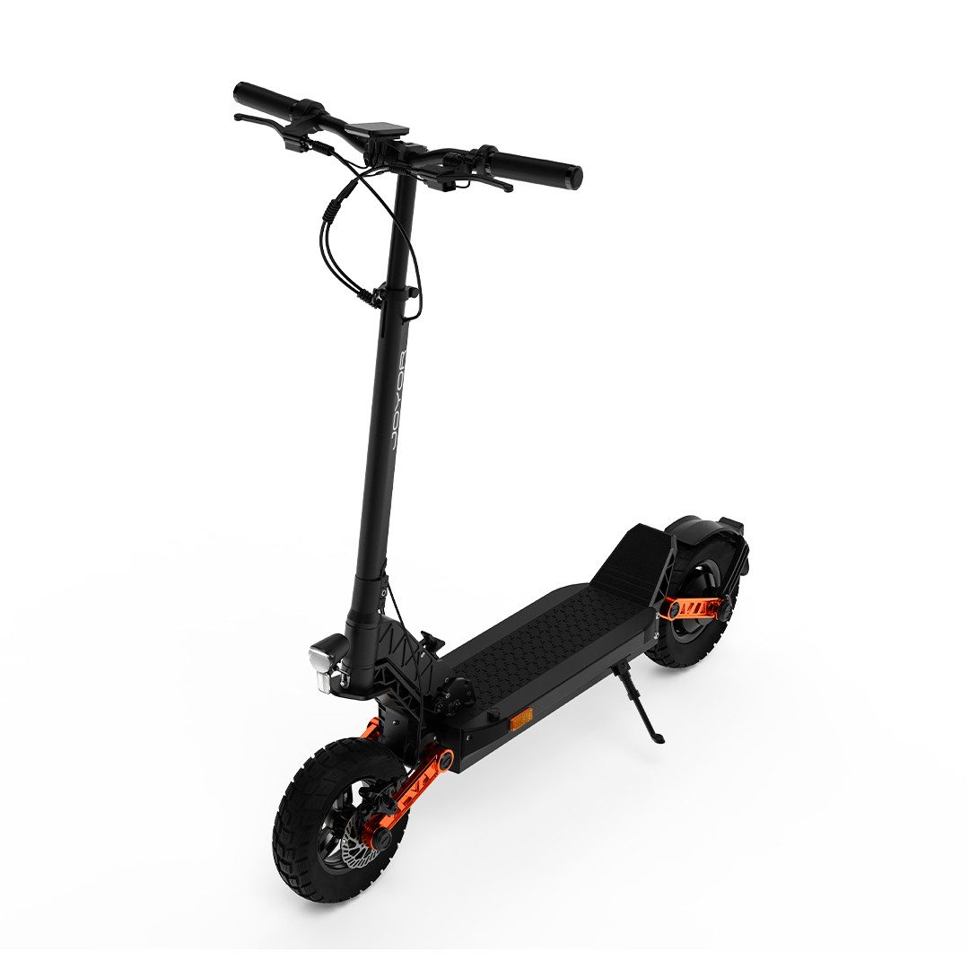 JOYOR E-Scooter 10 Zoll Elektroroller 500W Motor bis zu 45 km mit Straßenzulassung, 500 W, Faltbar, Vollfederung, LCD-Display, Front- und Rücklicht