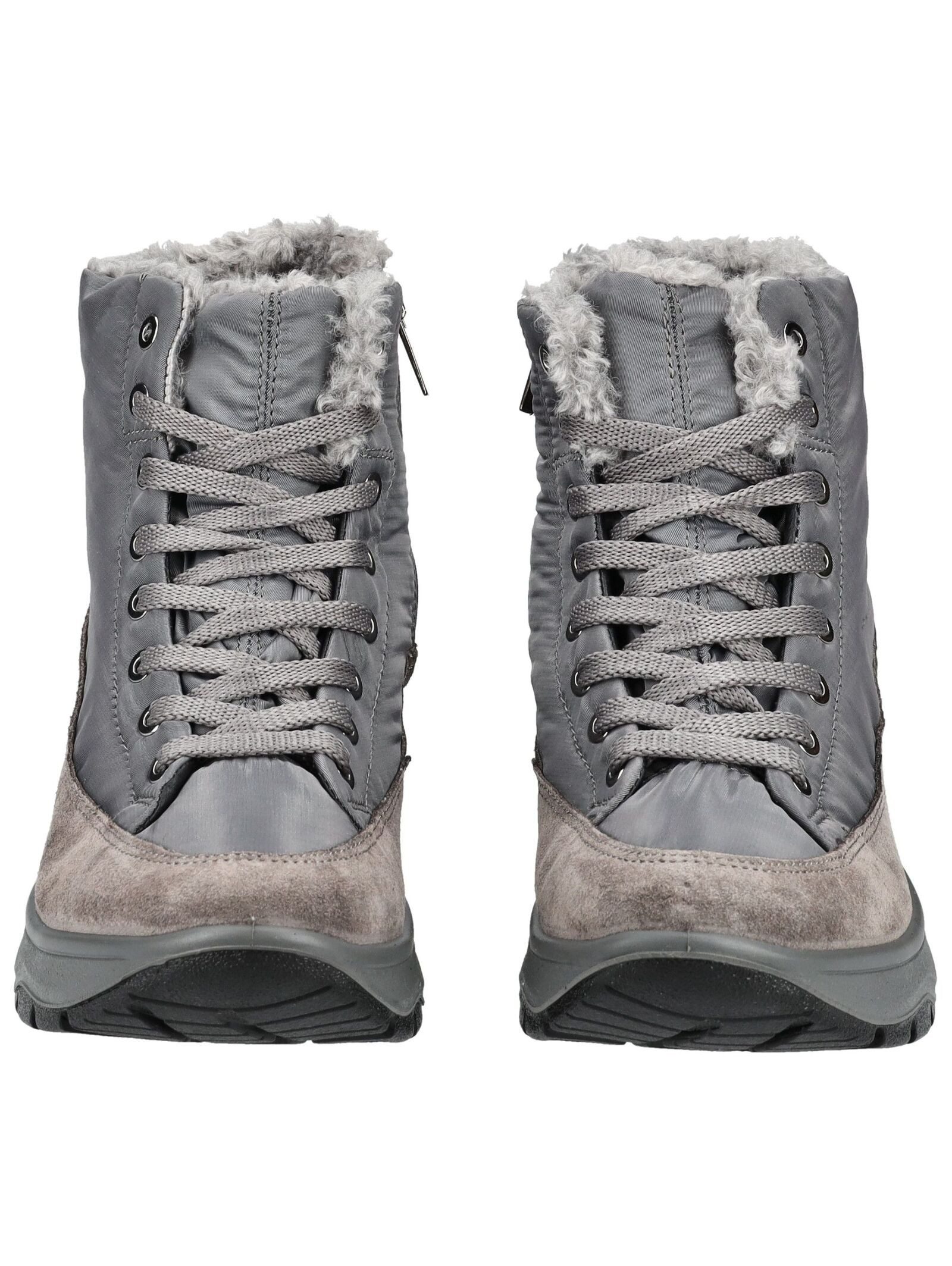 IGI & CO Stiefelette Nubukleder/Textil . Schnürstiefelette