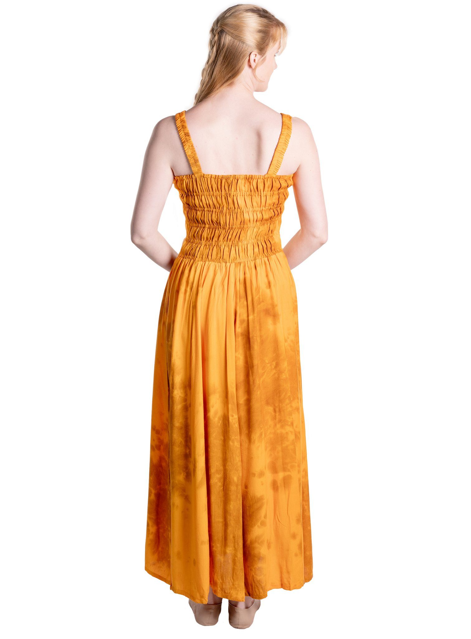 Metamorph Hexen-Kostüm Langes Mittelalter Sommerkleid orange, Hochwertige und authentische Mittelalterkleidung zu unschlagbar günst